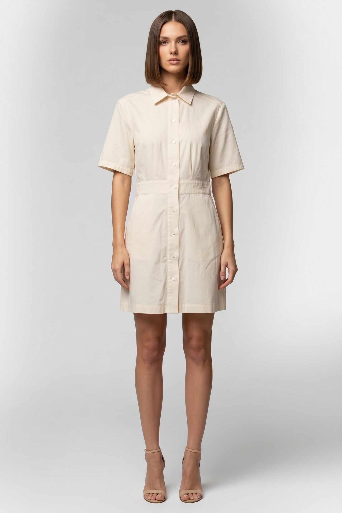 SAFARI DRESS OFF WHITE 1