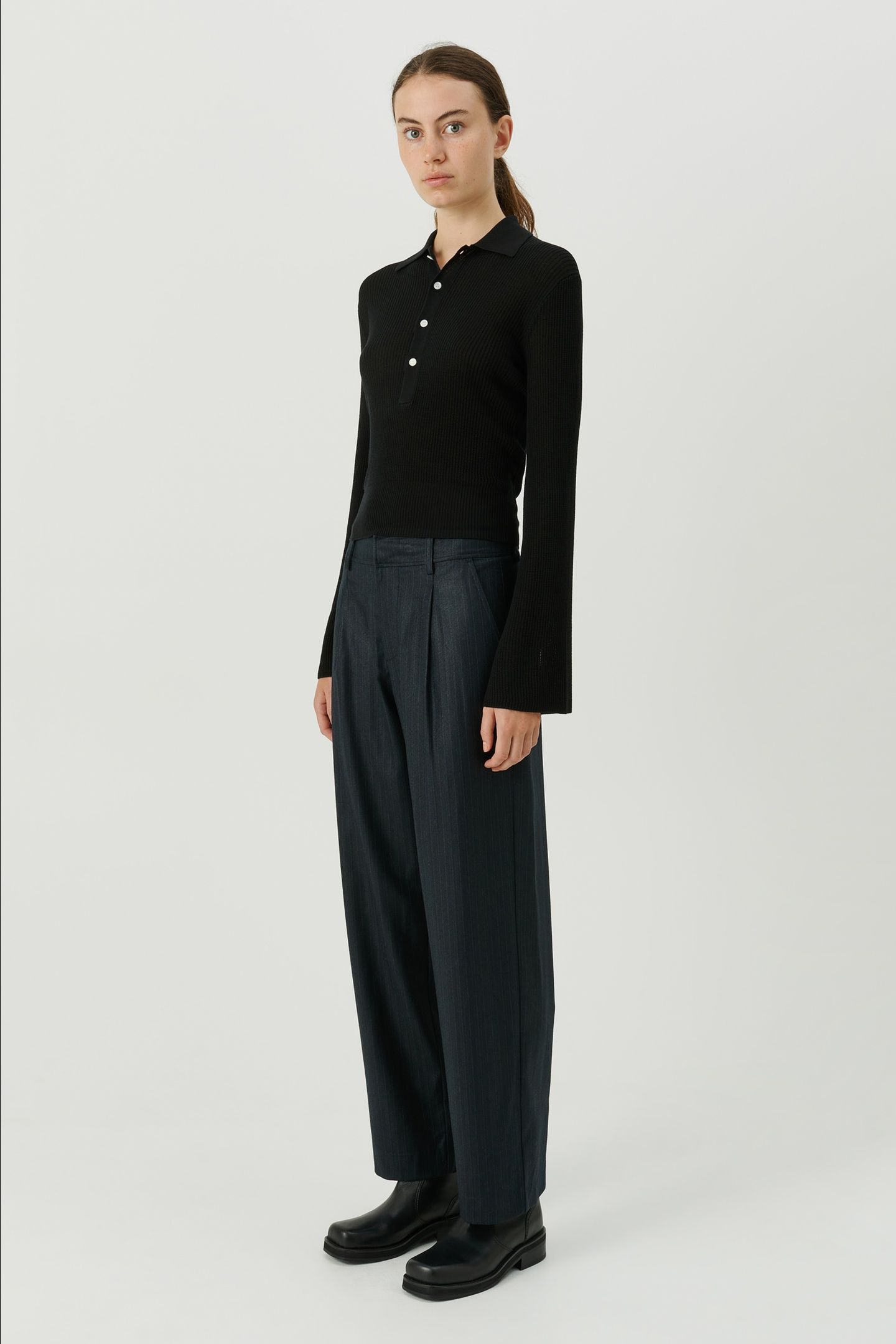KIKI JUMPER POLO BLACK 1