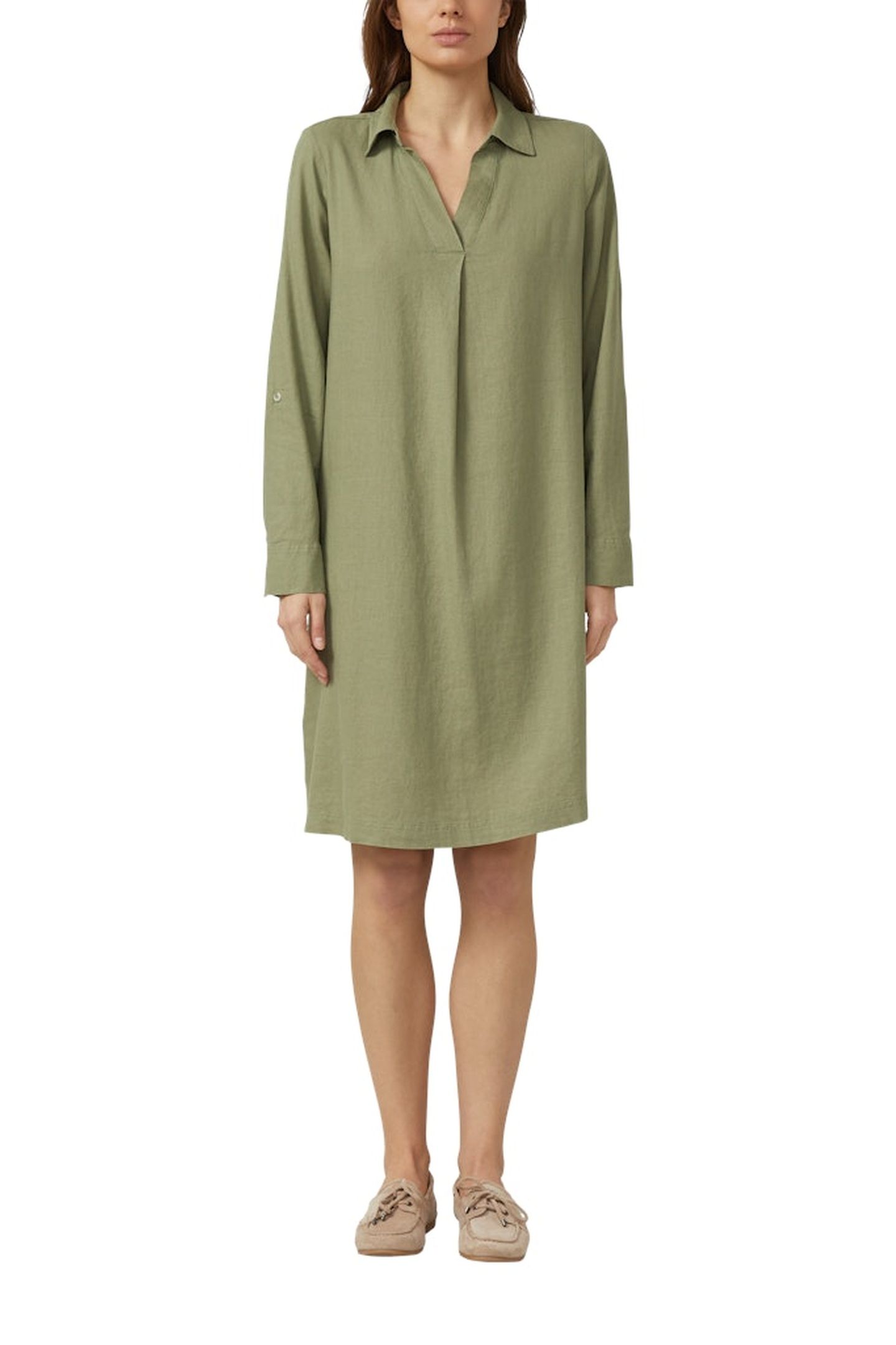 S.OLIVER DRESSES DARK GREEN 1