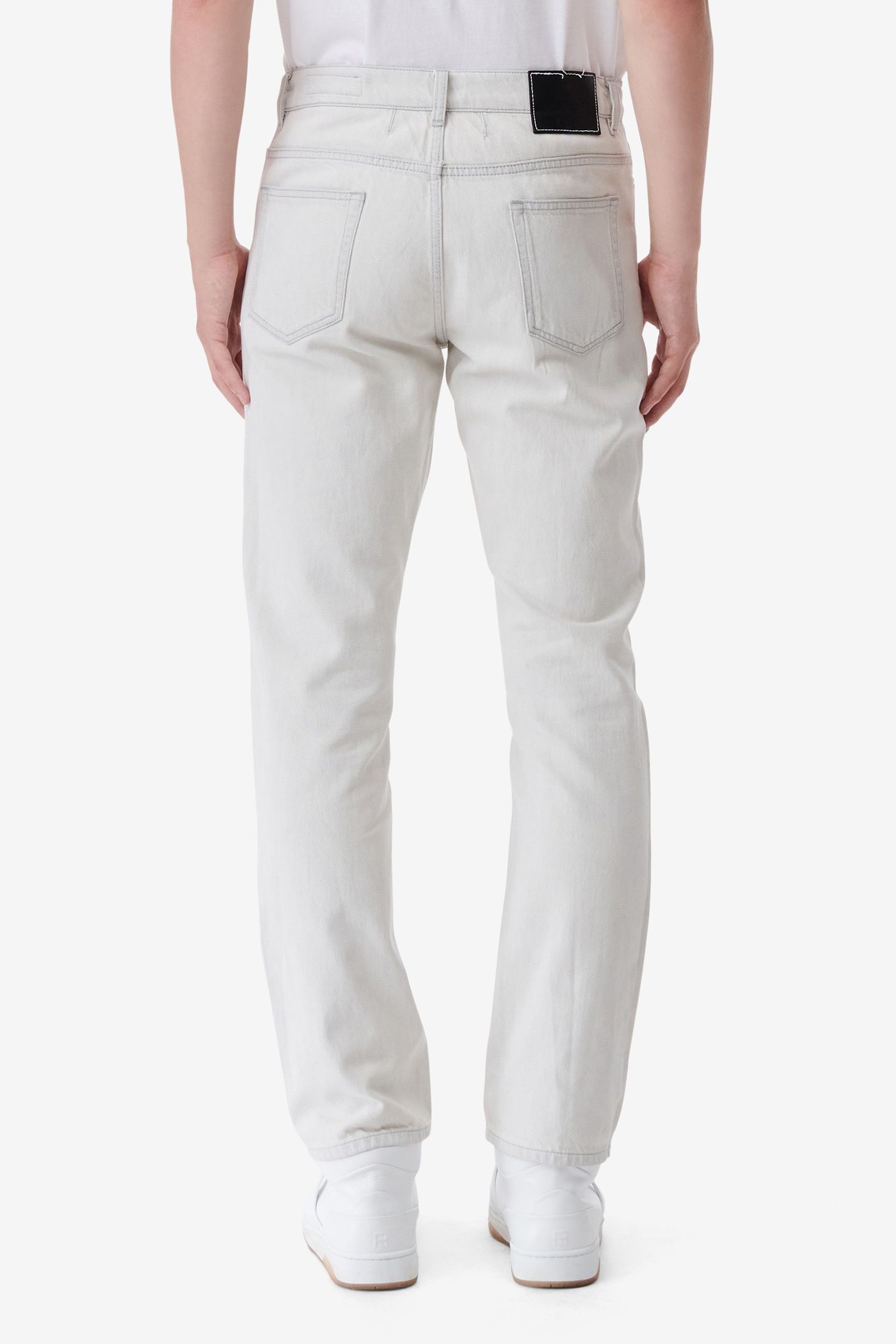 DAXOES TROUSER BLEACHED GREY 3