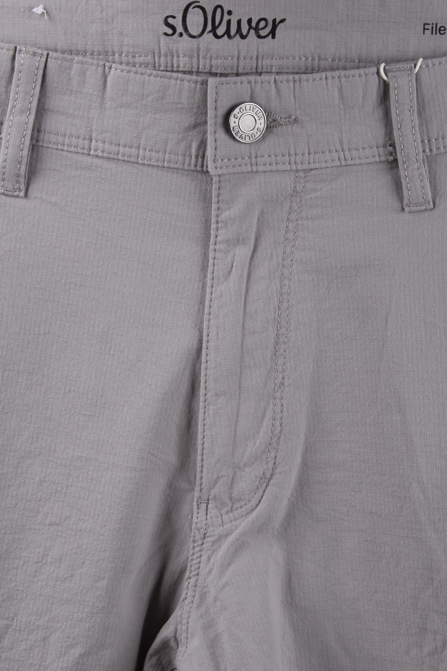 S.OLIVER SHORTS GREY/BLACK 4