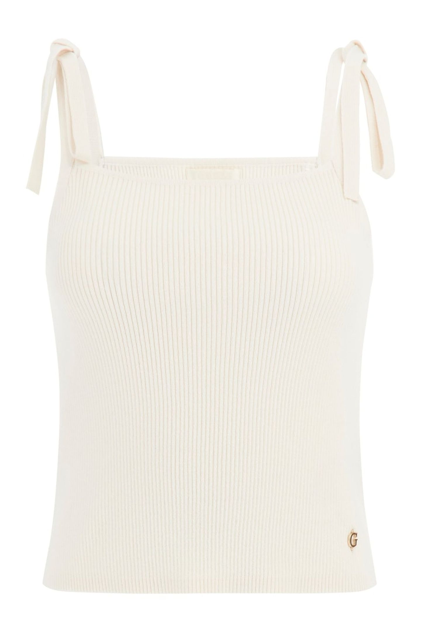 GUESS ECO SAGE TANK TOP SWTR CREAM WHITE 5