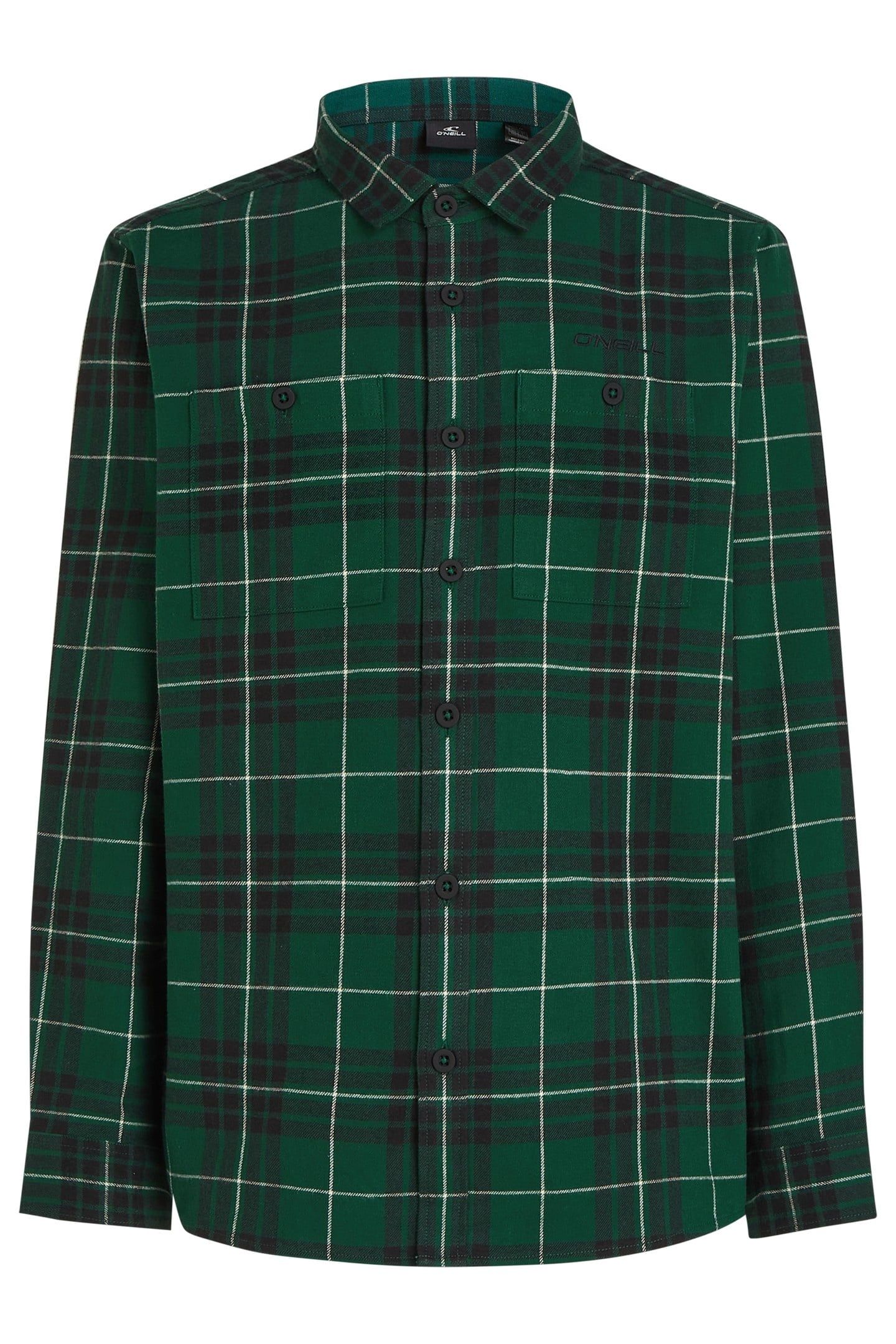 O'NEILL MUST-HAVE FLANNEL SHIRT GREEN FLANNEL CHECK 5