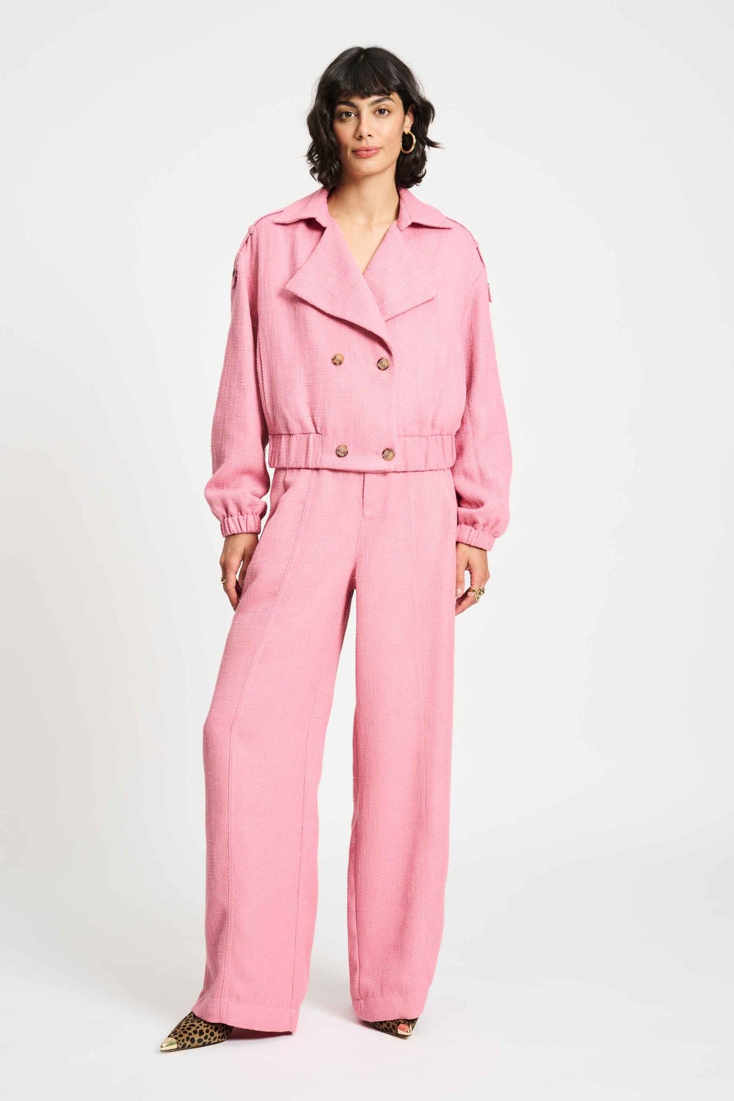 JACKET - BOUCLÉ SWEET PINK 1