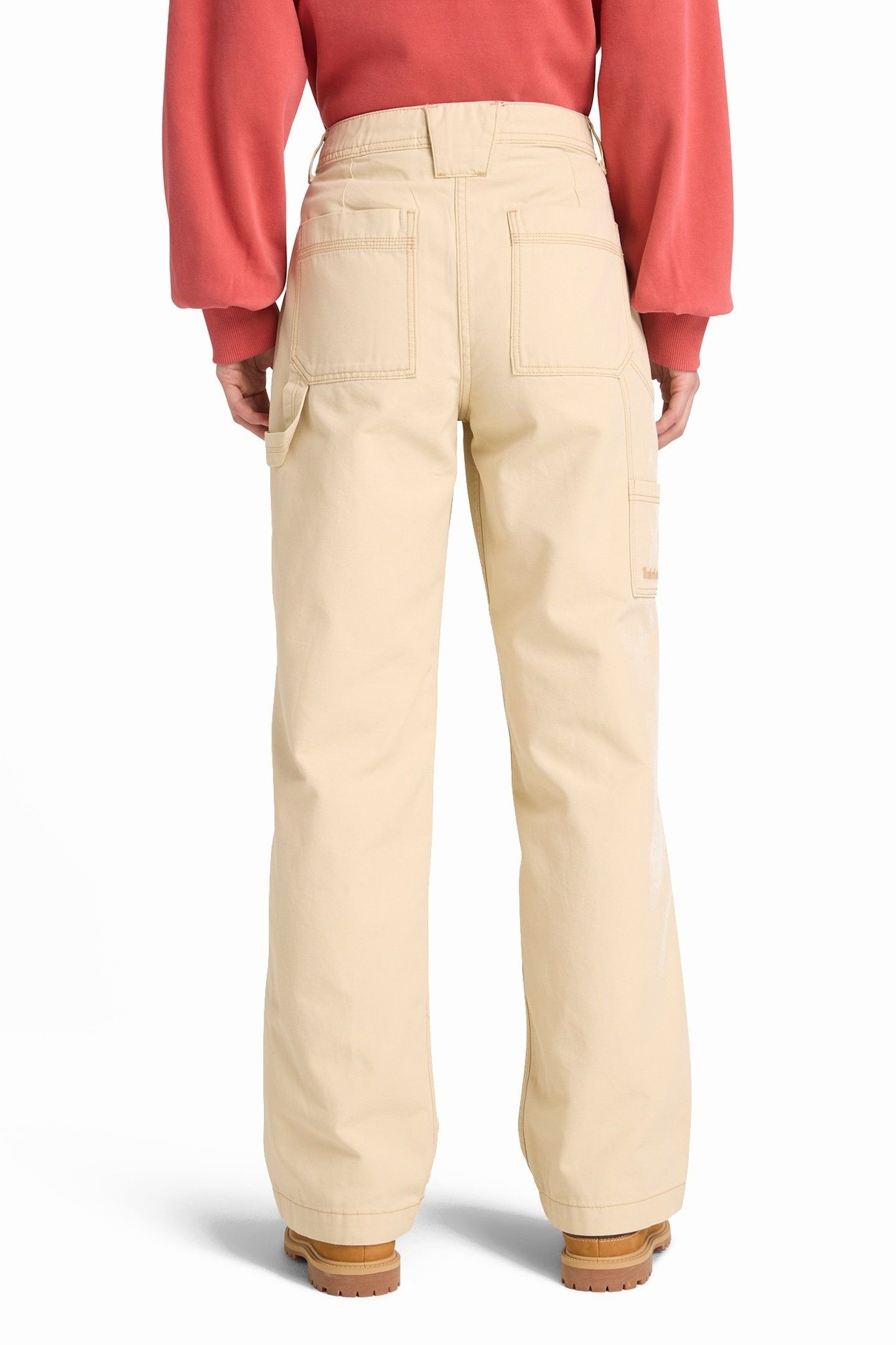 CANVAS STRAIGHT PANTS LIGHT BEIGE 3