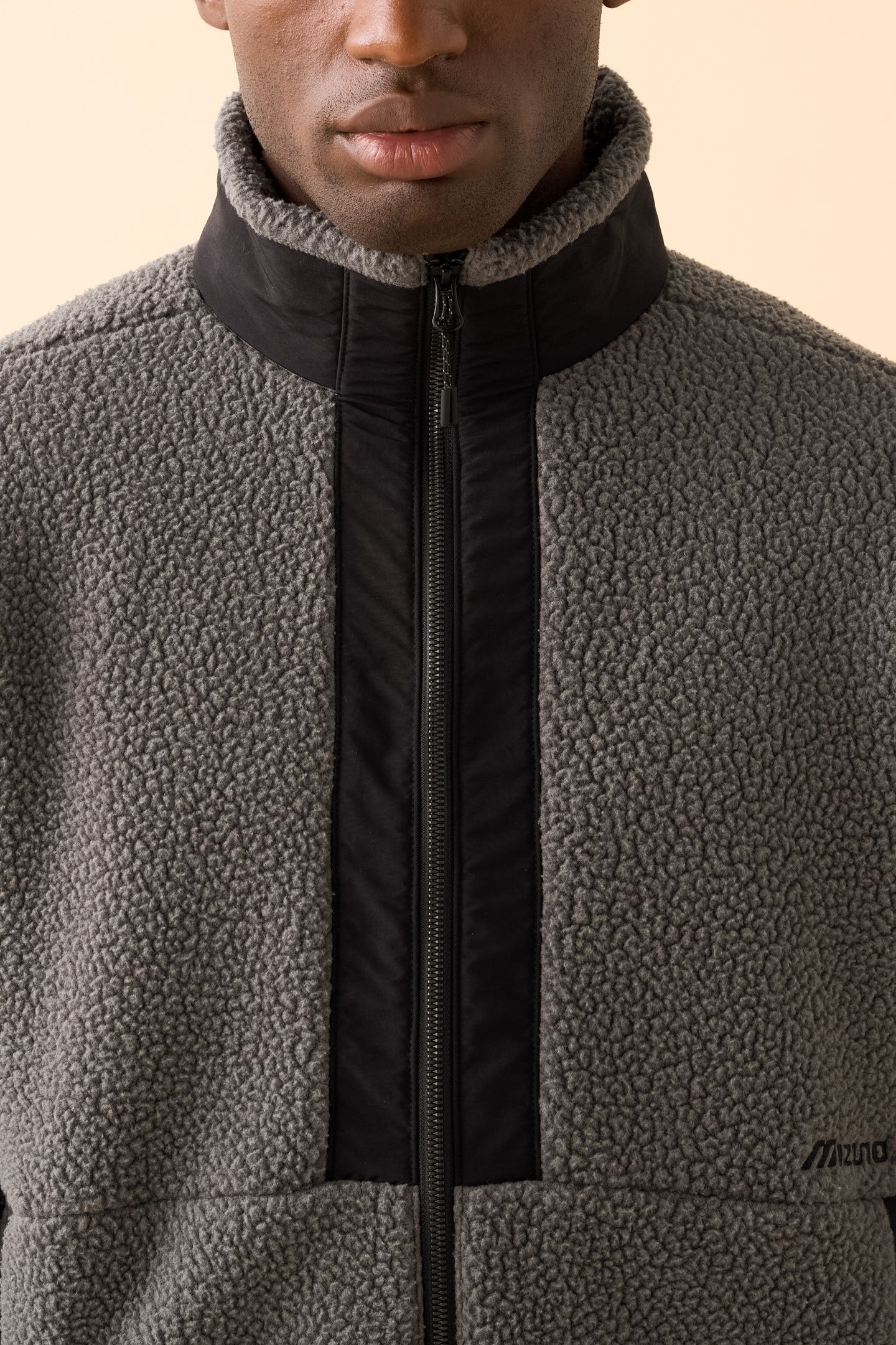 UNISEX SL UTILITY FLEECE JACKET PEWTER GRAY 4