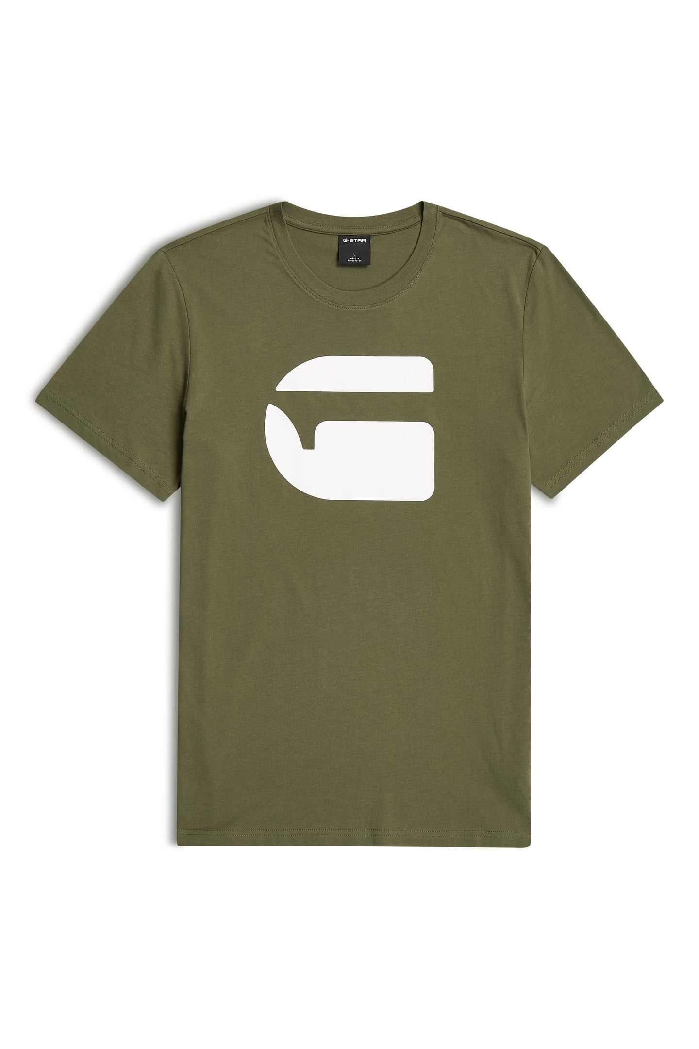 LOGO SLIM T-SHIRT SHADOW OLIVE 3