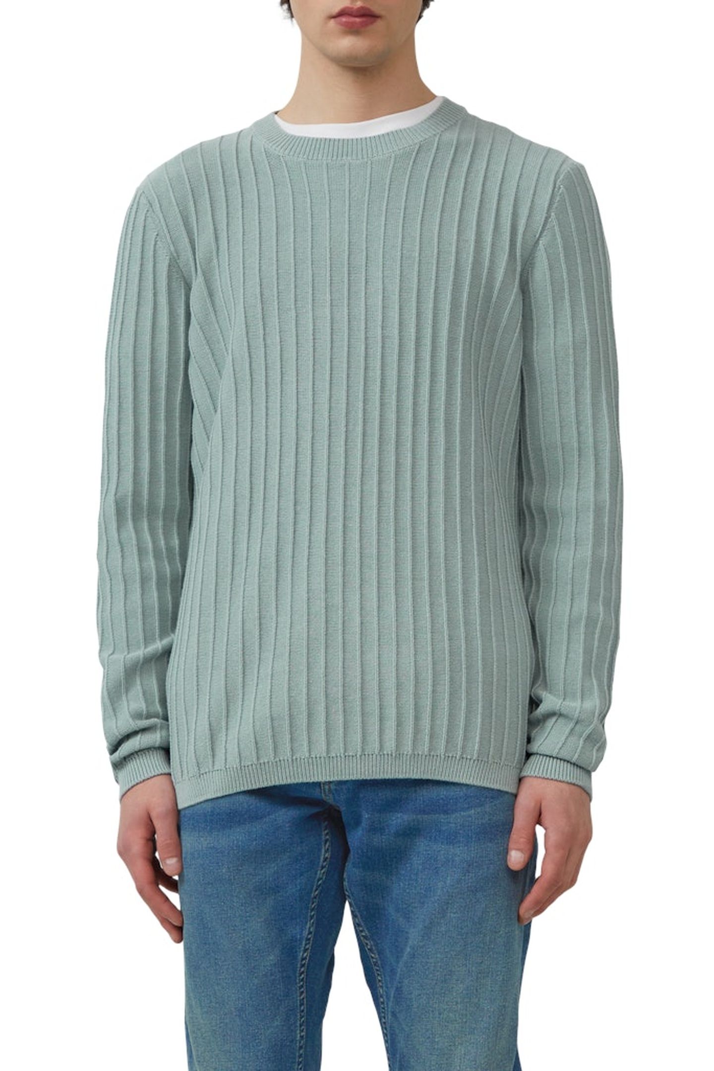 S.OLIVER-QS PULLOVER GREEN 1