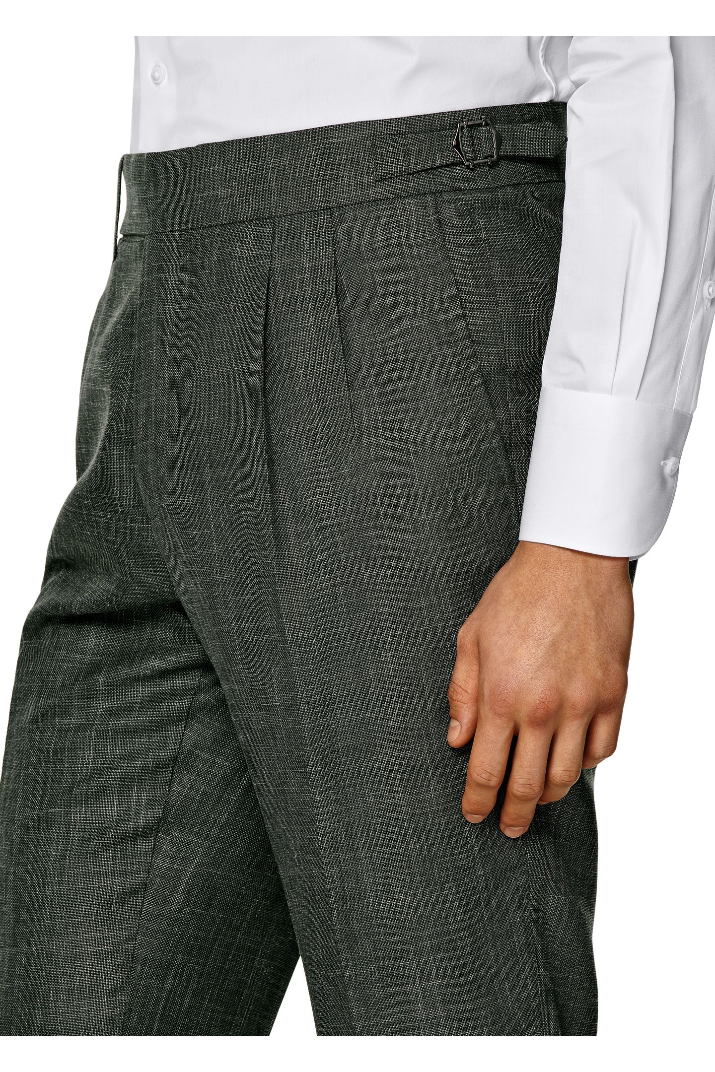 SUIT-GREEN NESTED SUITS DARK GREEN 8