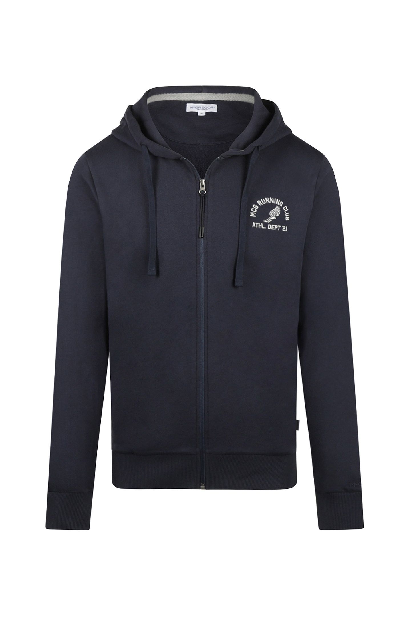 ZIP THRU HOODY NAVY 3
