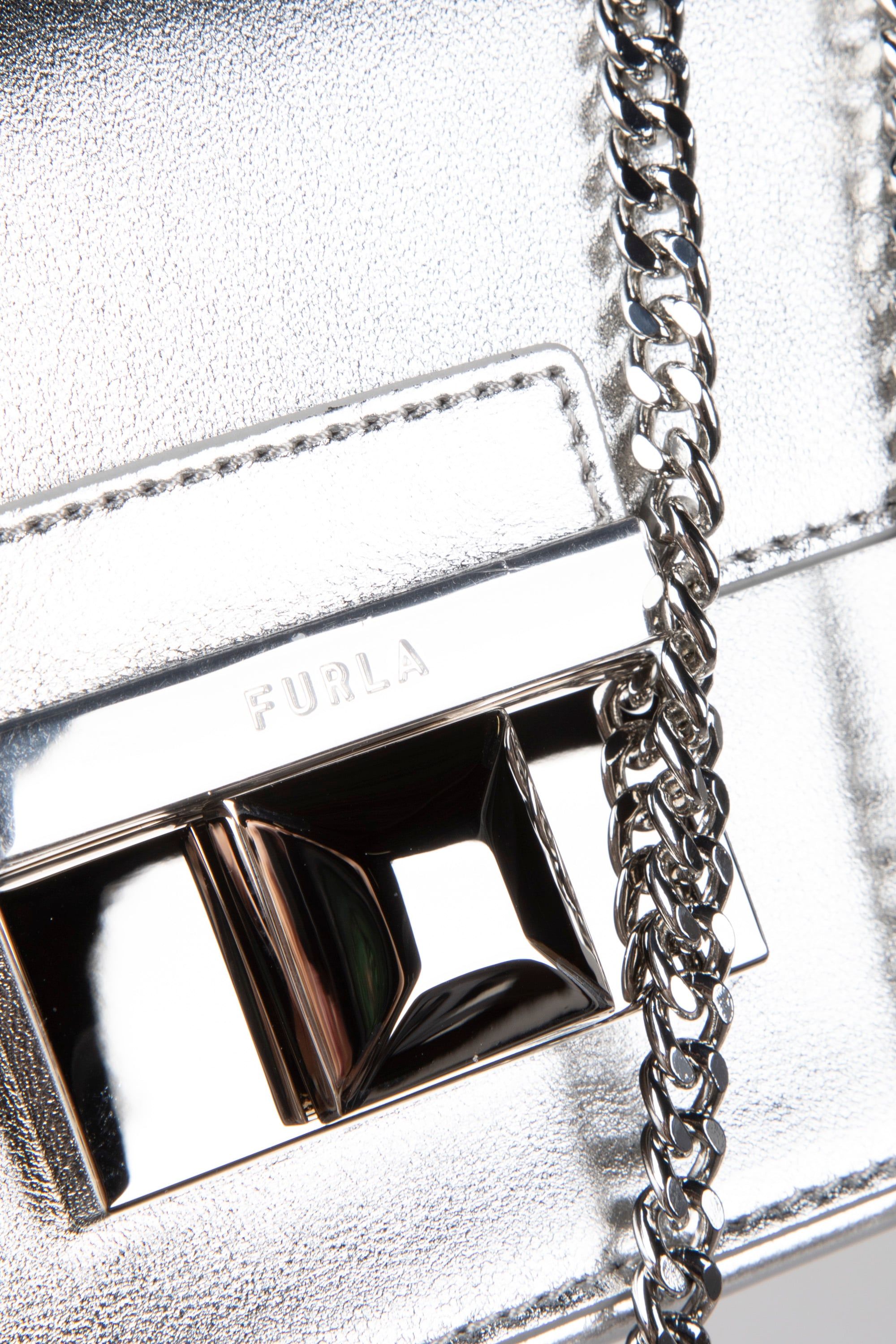 VENERE SMALL CROSSBODY COLOR SILVER 5