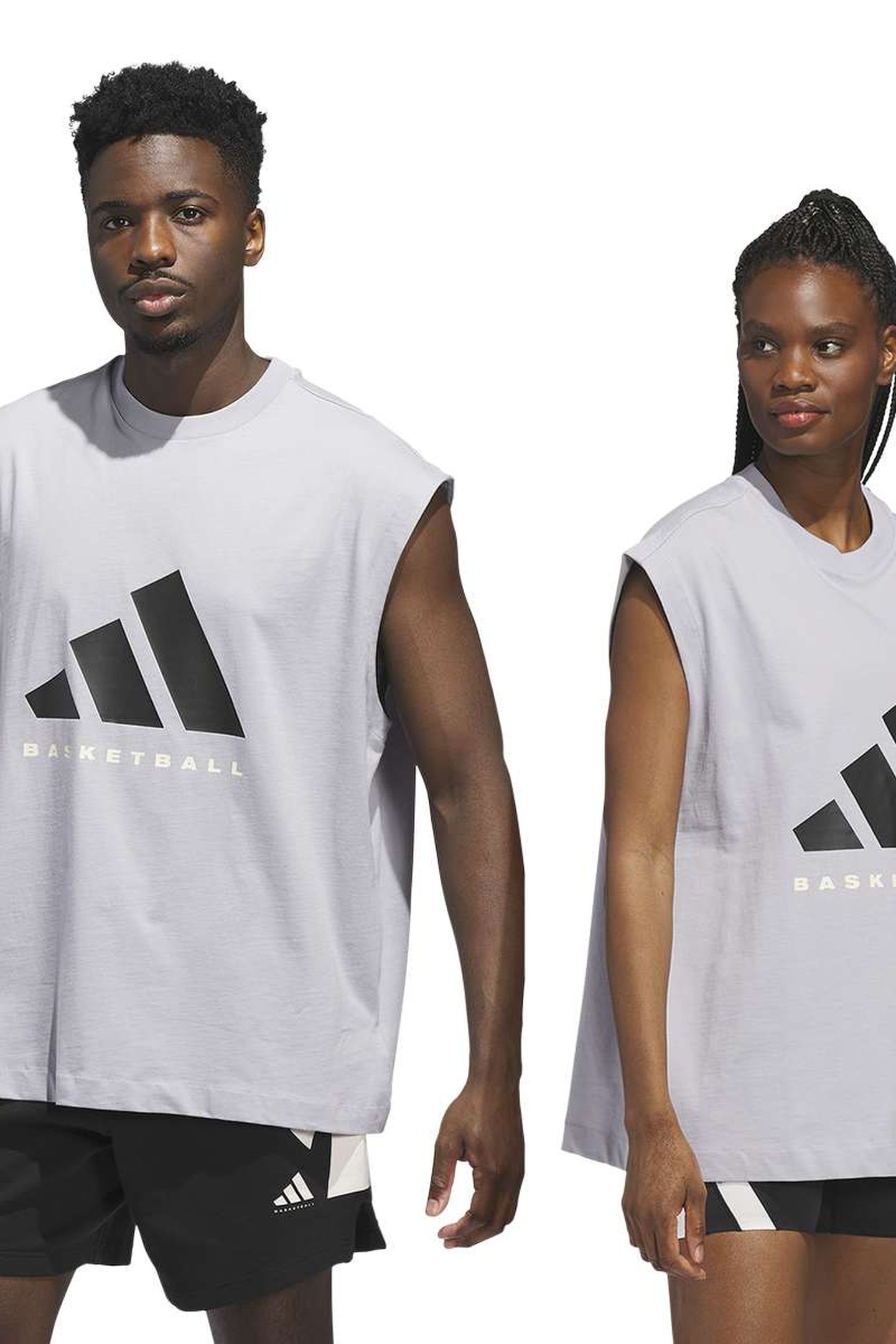 UNISEX PERFORMANCE ADIDAS BASKETBALL SLEEVELESS TEE GLORY GR 1