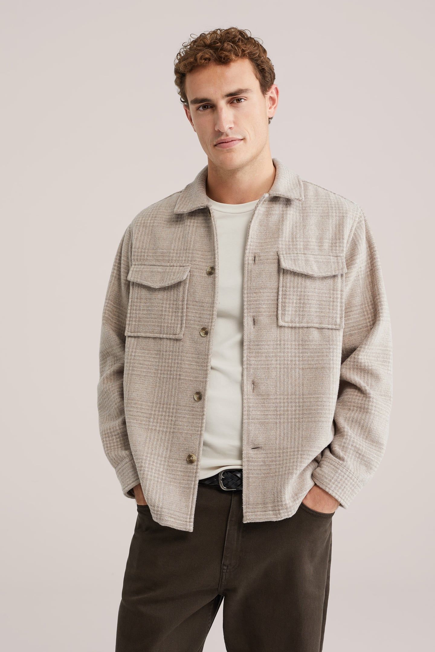 OVERSHIRT GREIGE 1