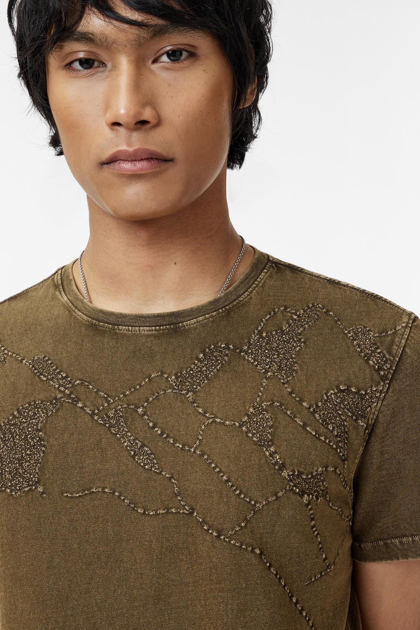 SS CREW TEE - DESERT MOUNTAIN EMBROIDERY MUSHROOM 3