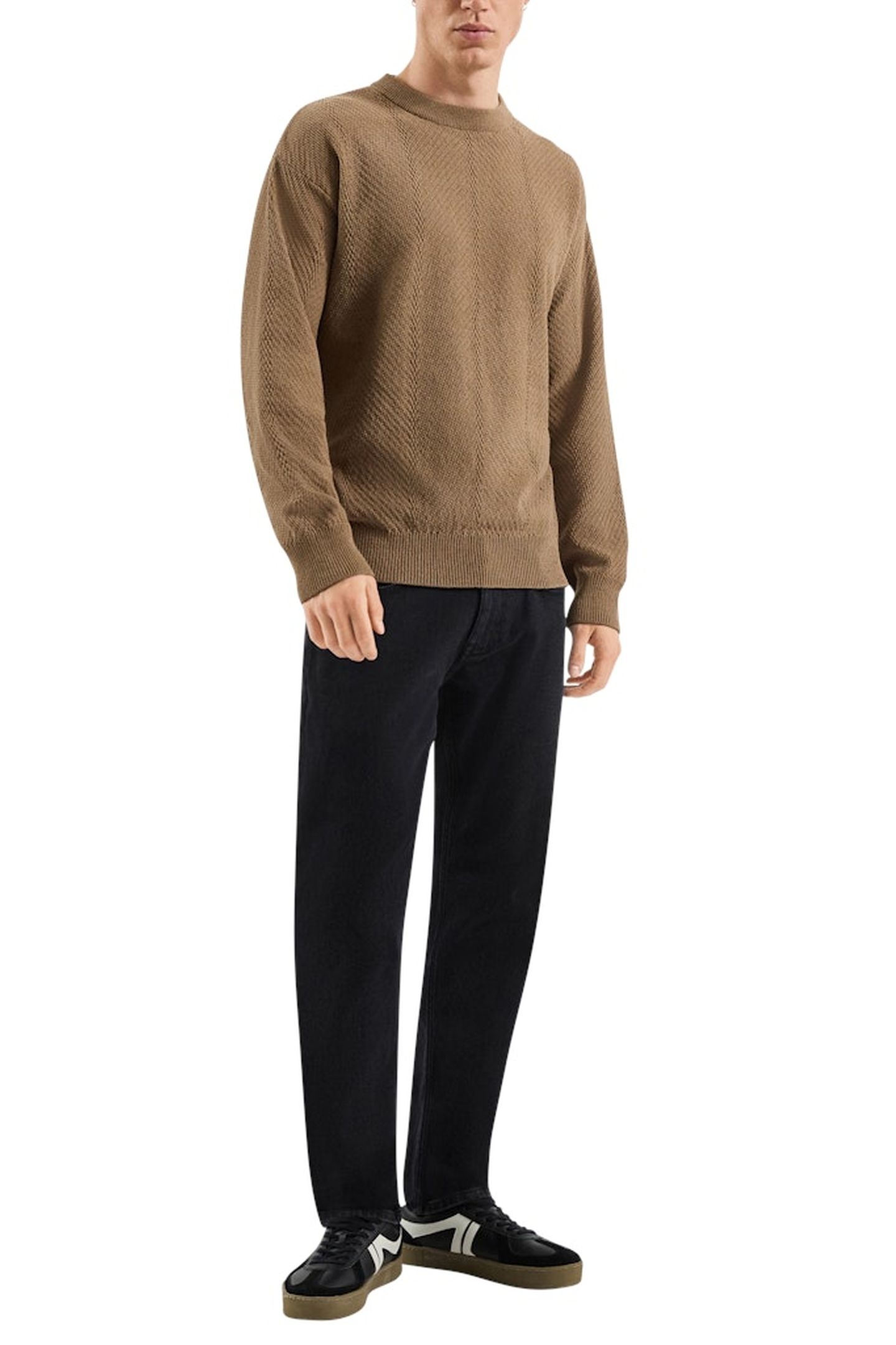 S.OLIVER-QS PULLOVER BROWN 3