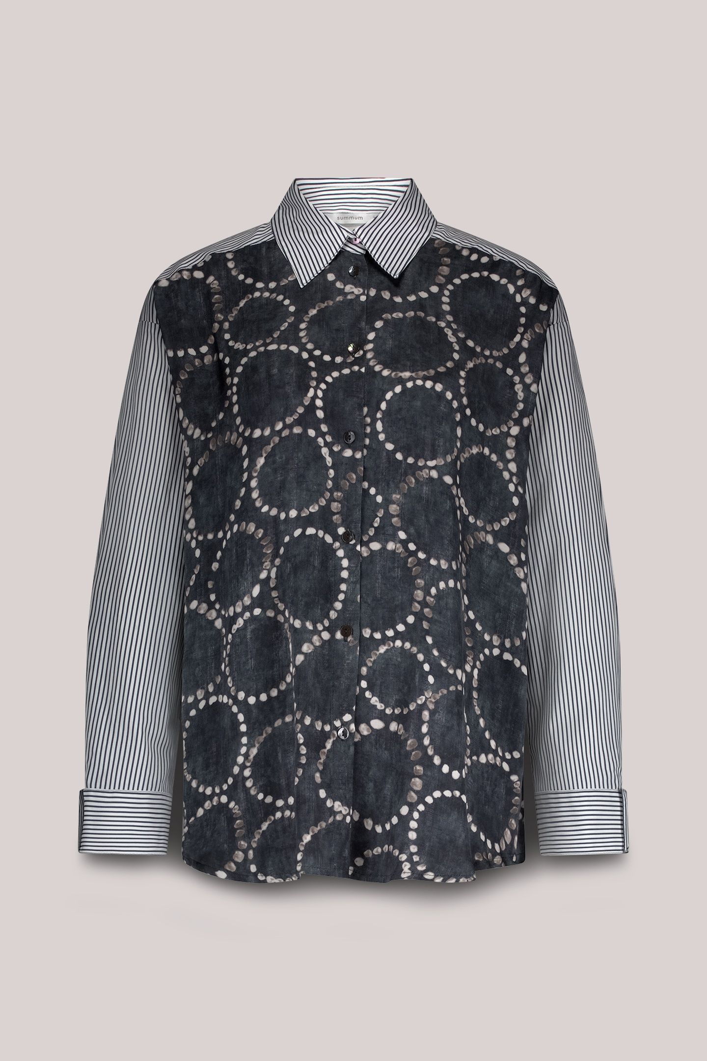 BLOUSE ALL OVER PRINT MIDNIGHT BLUE 4