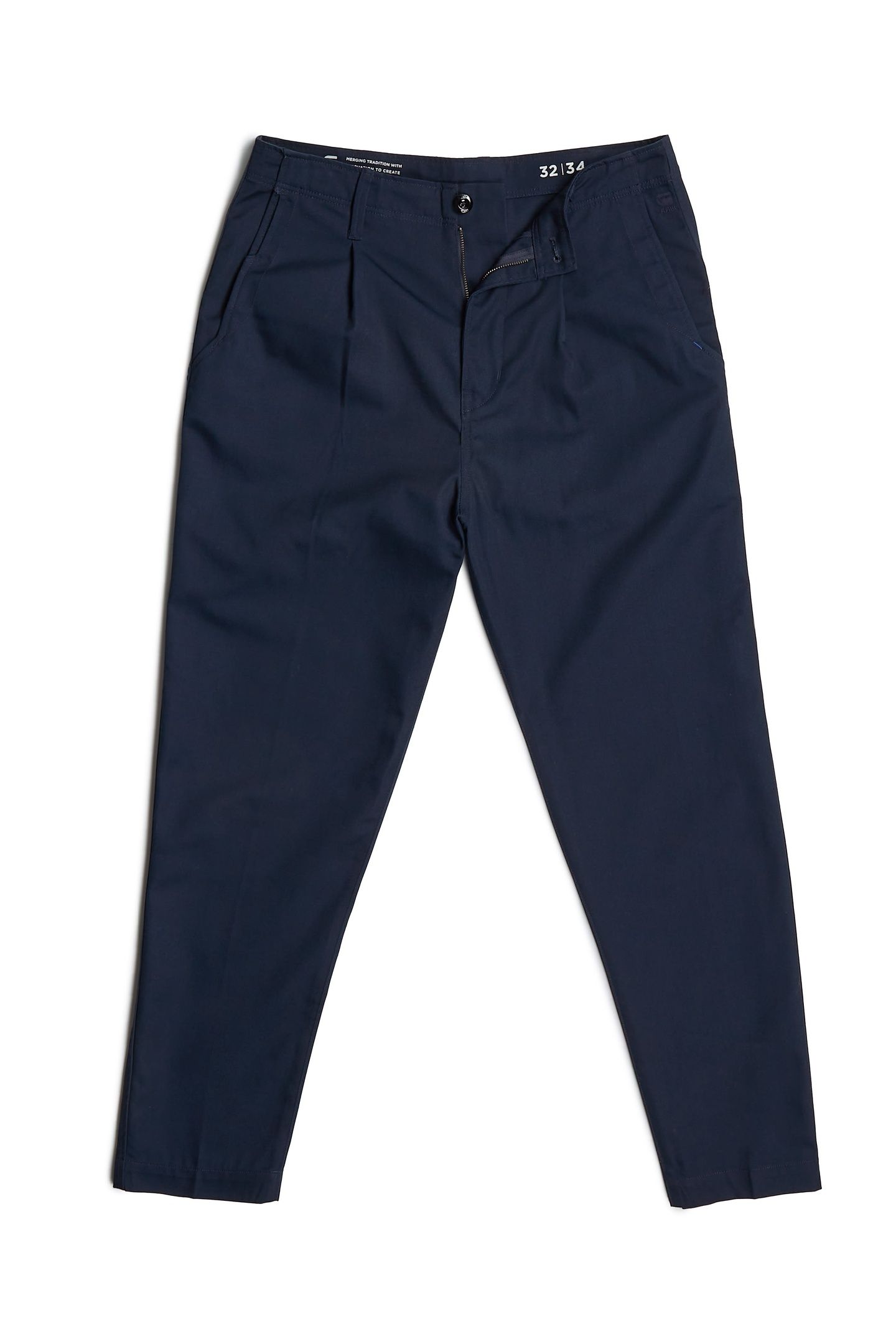 PLEATED CHINO RELAXED TAPERED SALUTE 4