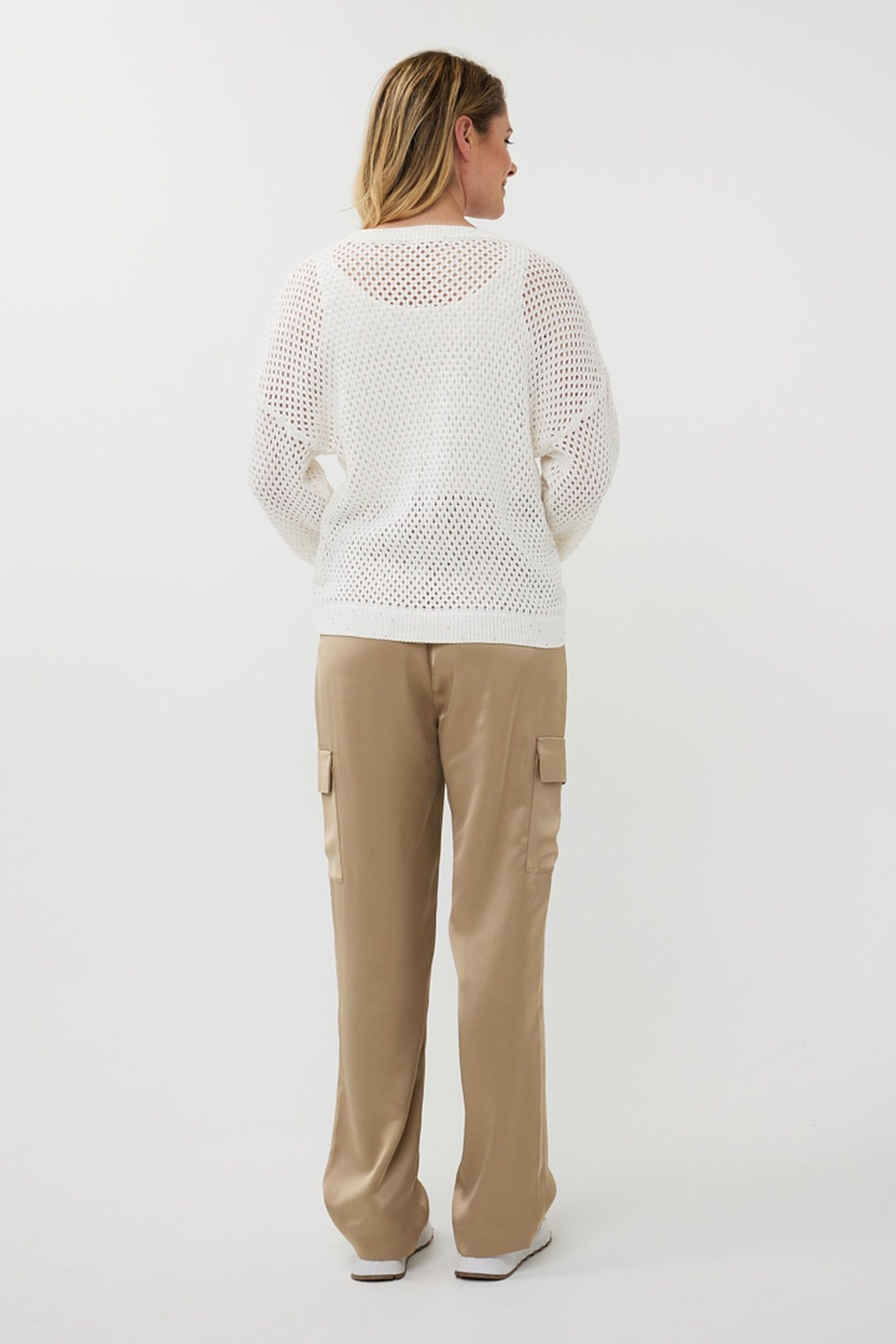 SWEATER COTTON SEQUINS OFF WHITE 3