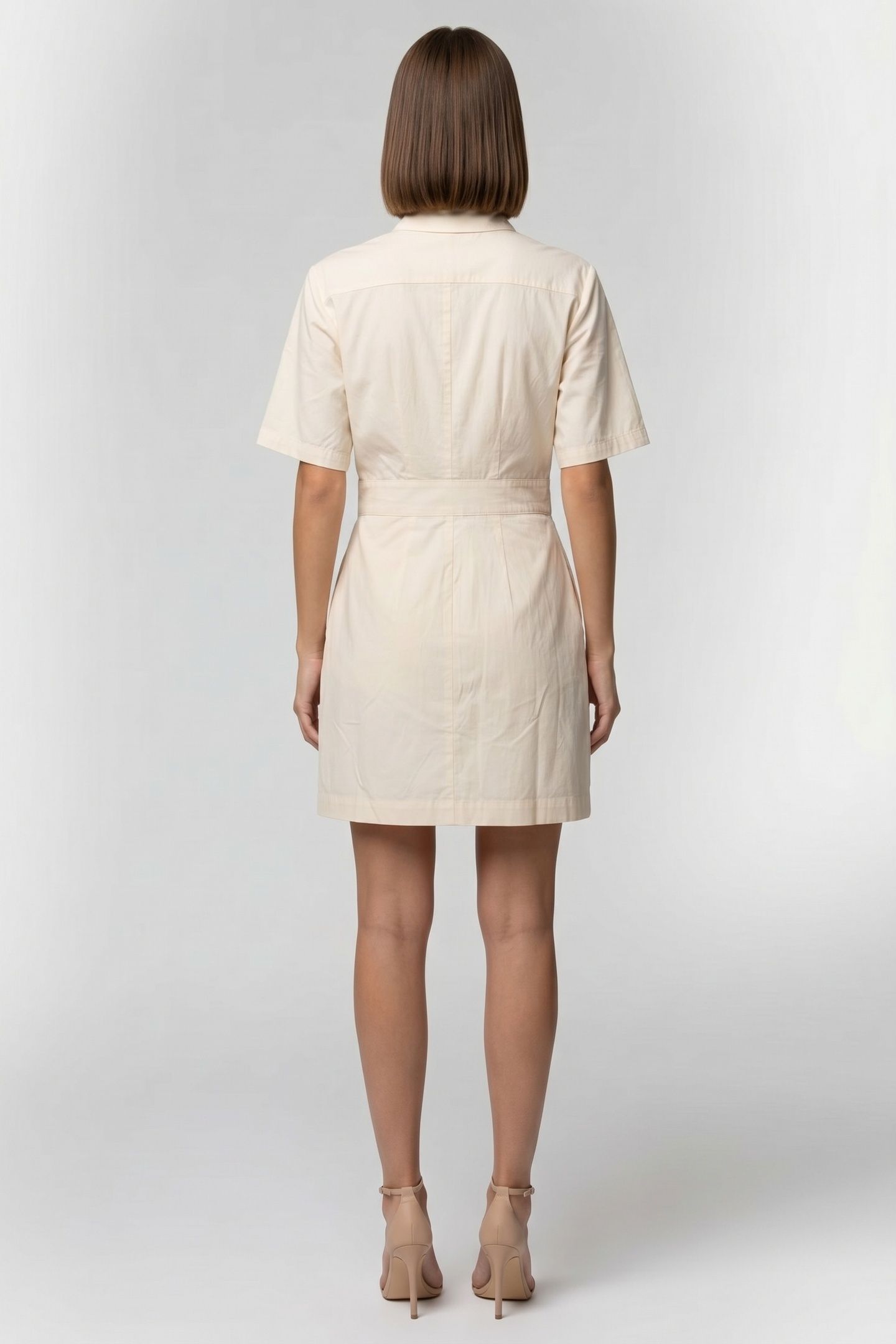 SAFARI DRESS OFF WHITE 2