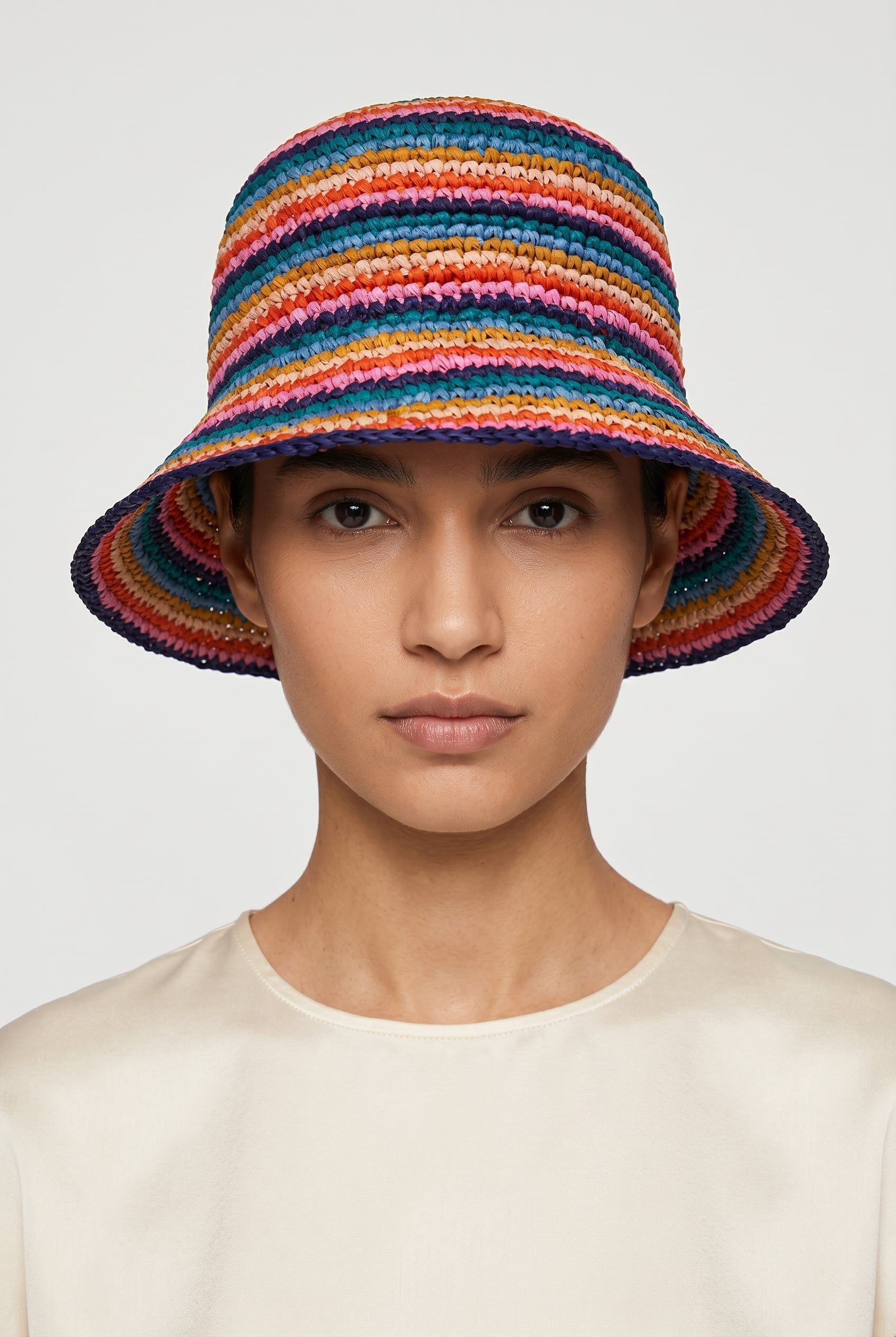 WOMEN HAT CROCHET SWIRL SWIRL 1