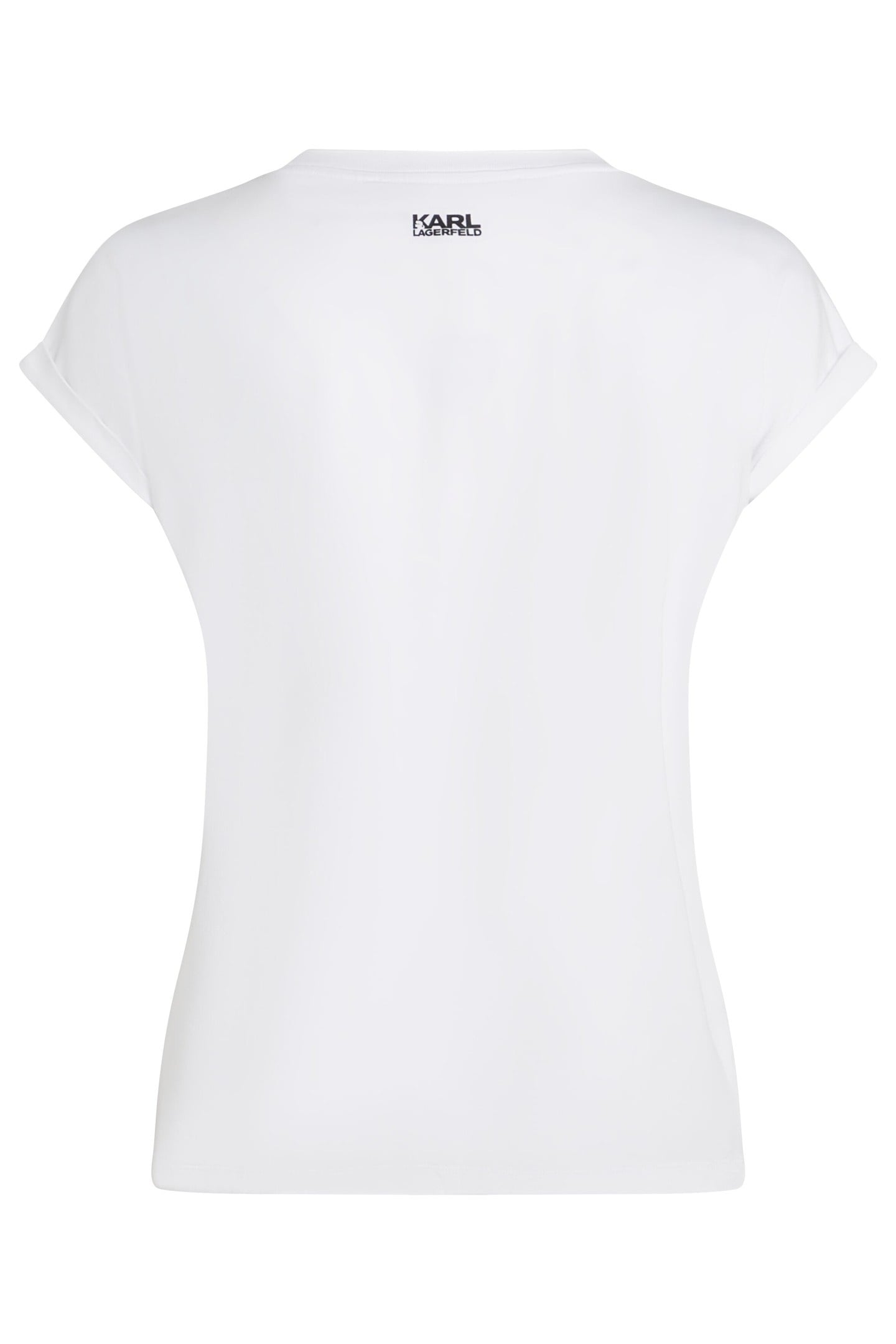 BIG IKON PRINT FLOWY T-SHIRT WHITE 2