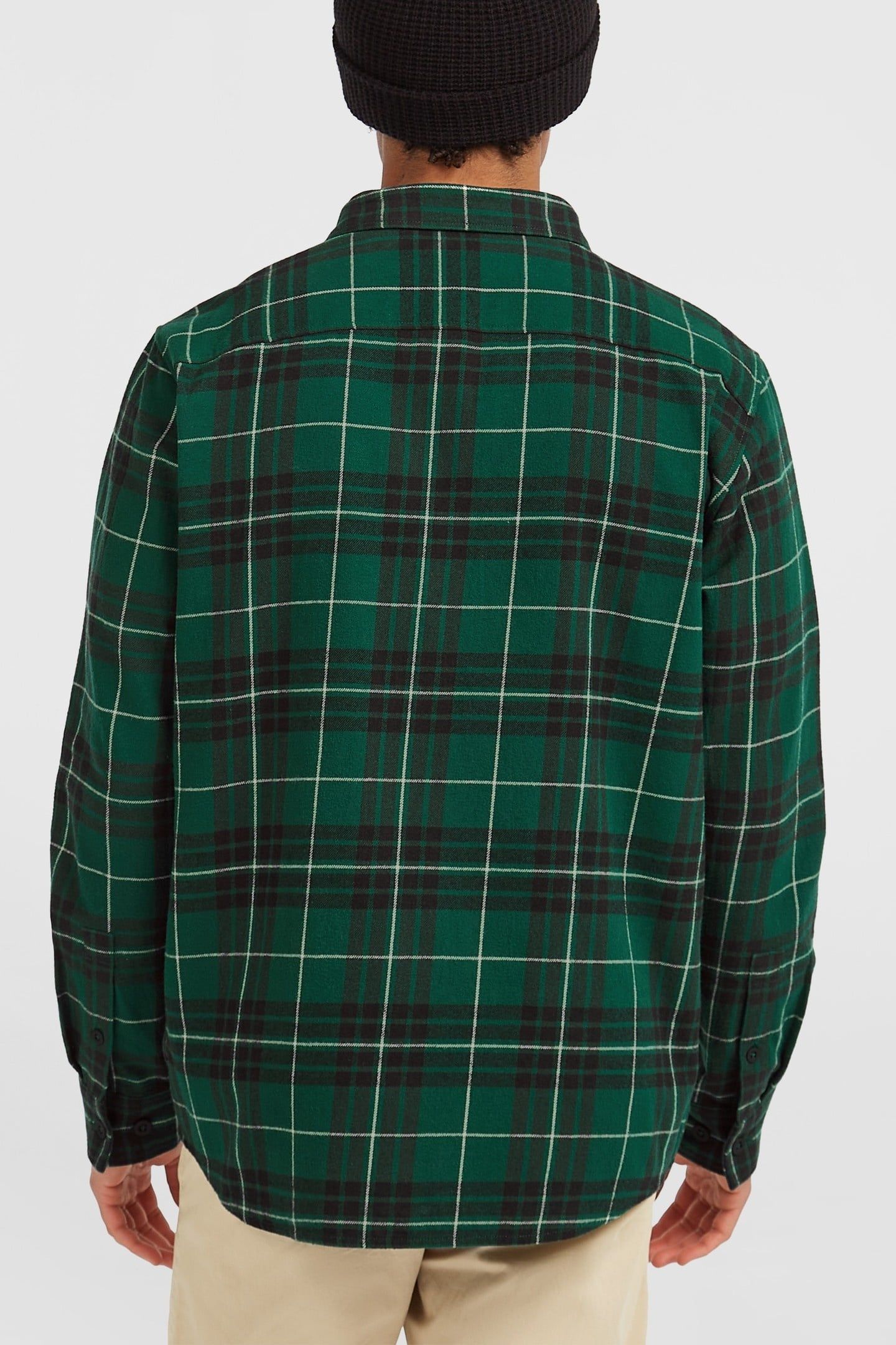 O'NEILL MUST-HAVE FLANNEL SHIRT GREEN FLANNEL CHECK 3