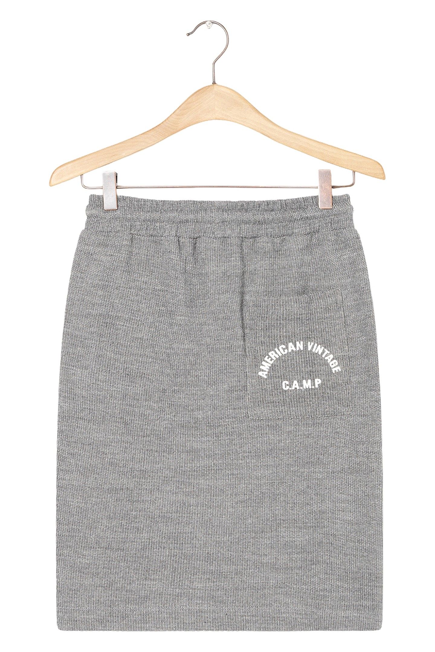 ELIOTIM SKIRT GRIS CHINE 5