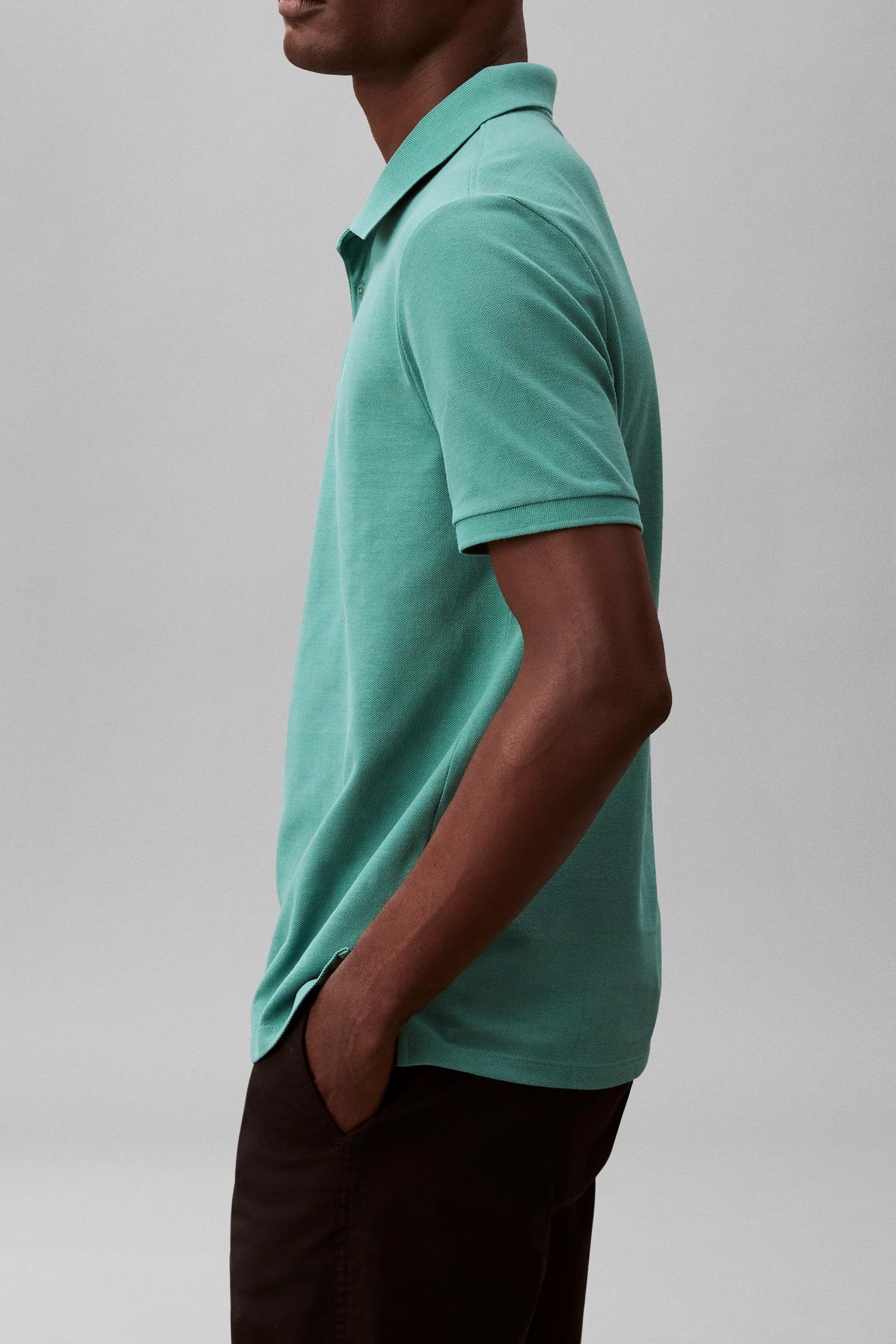 SS MONOGRAM PIQUE POLO WILD GREEN 4