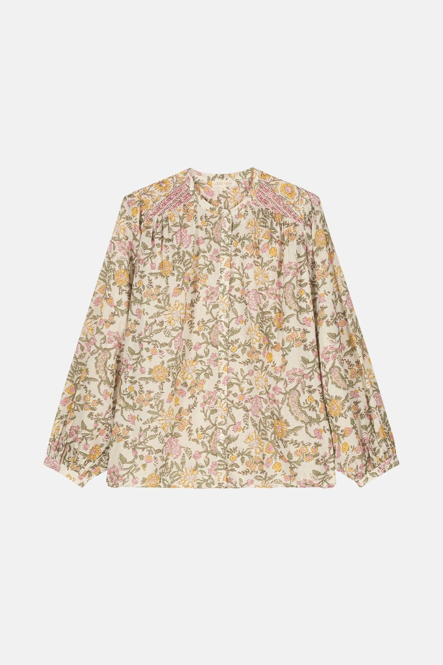 SHIRT JEANNE CREAM MIMOSA SPRING 4