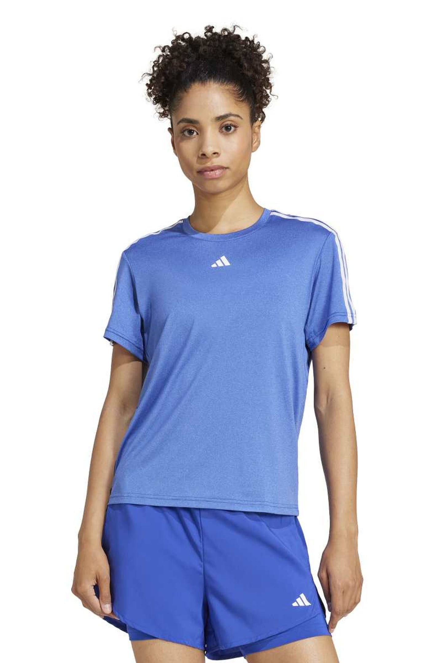 PERFORMANCE AEROREADY WORKOUT ESSENTIALS 3-STRIPES T-SHIRT S 1