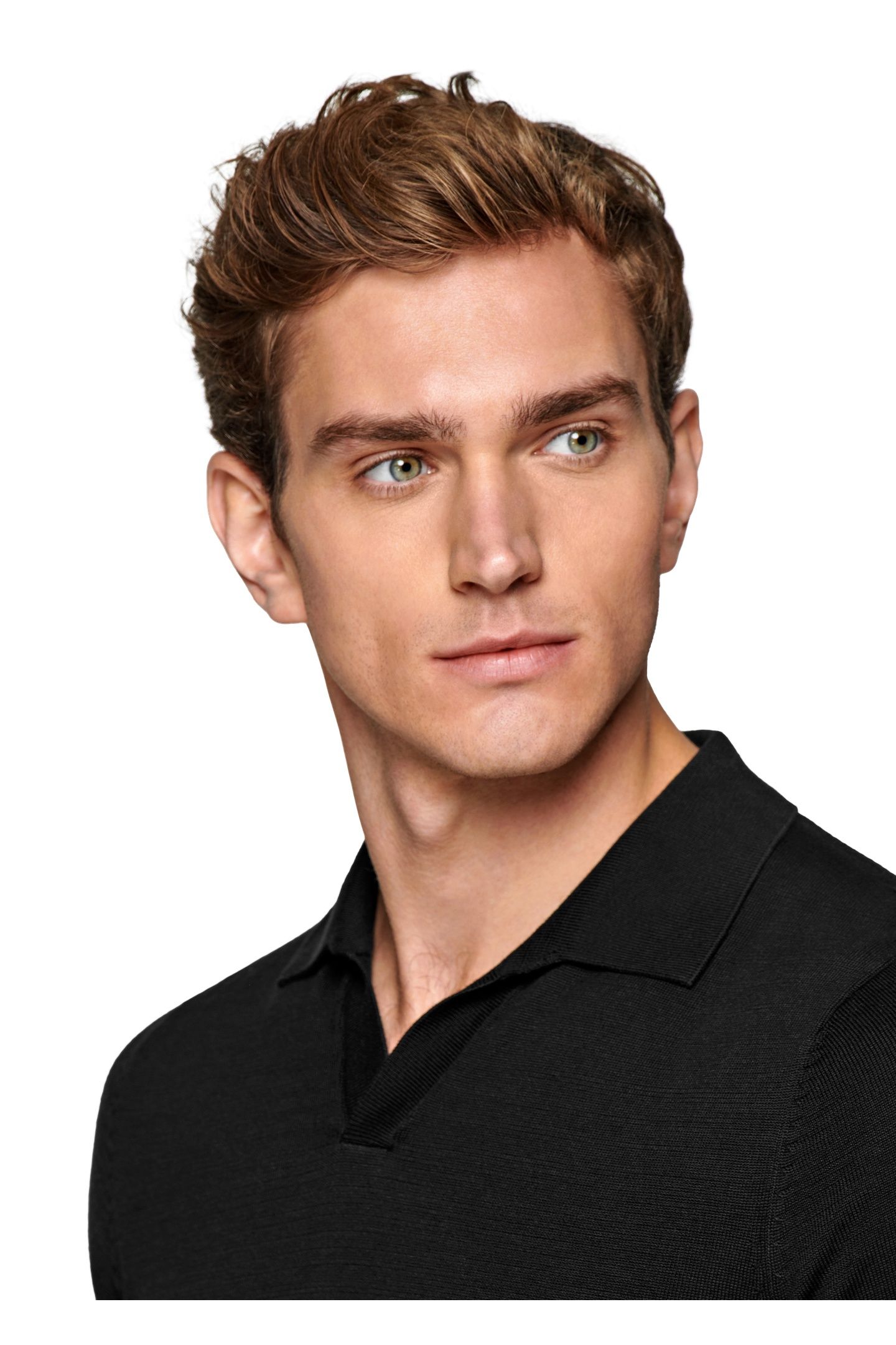 BUTTONLESS POLO BLACK POLO BLACK 3