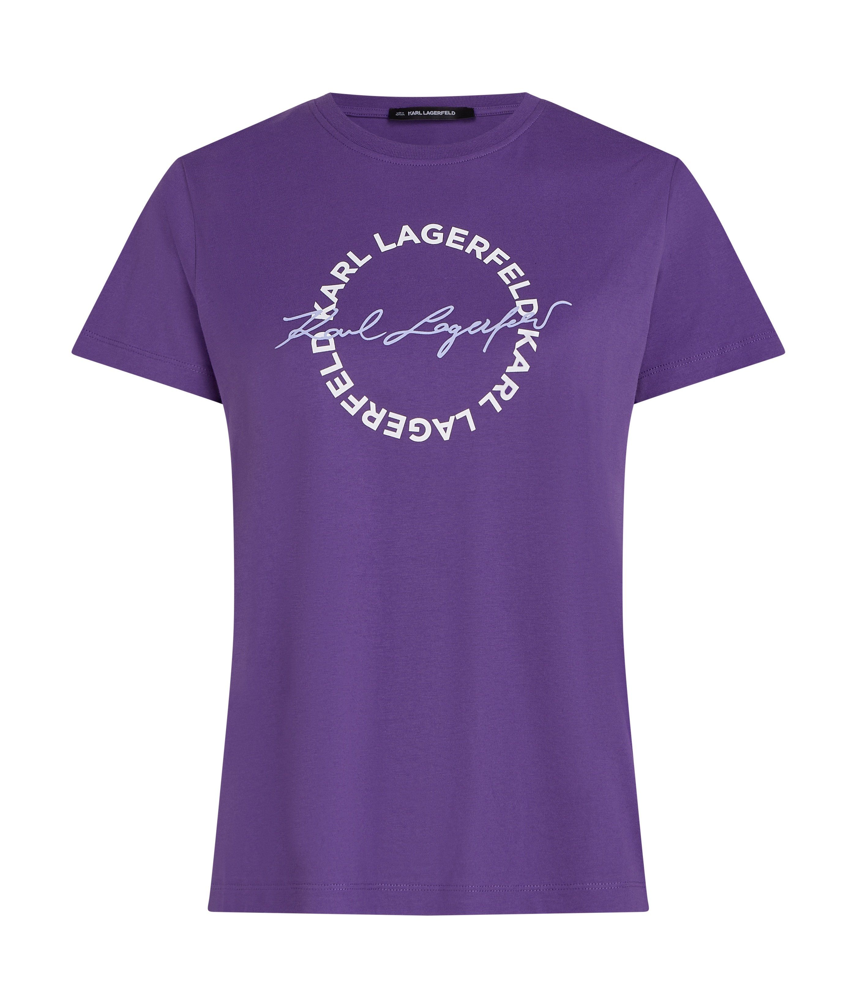 CIRCLE LOGO T-SHIRT HELIOTROPE 1