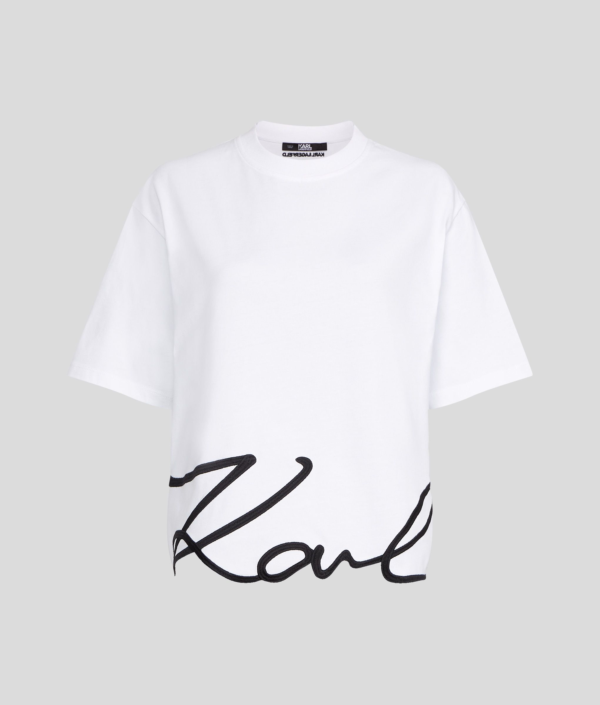 HEM SIGNATURE T-SHIRT WHITE 4