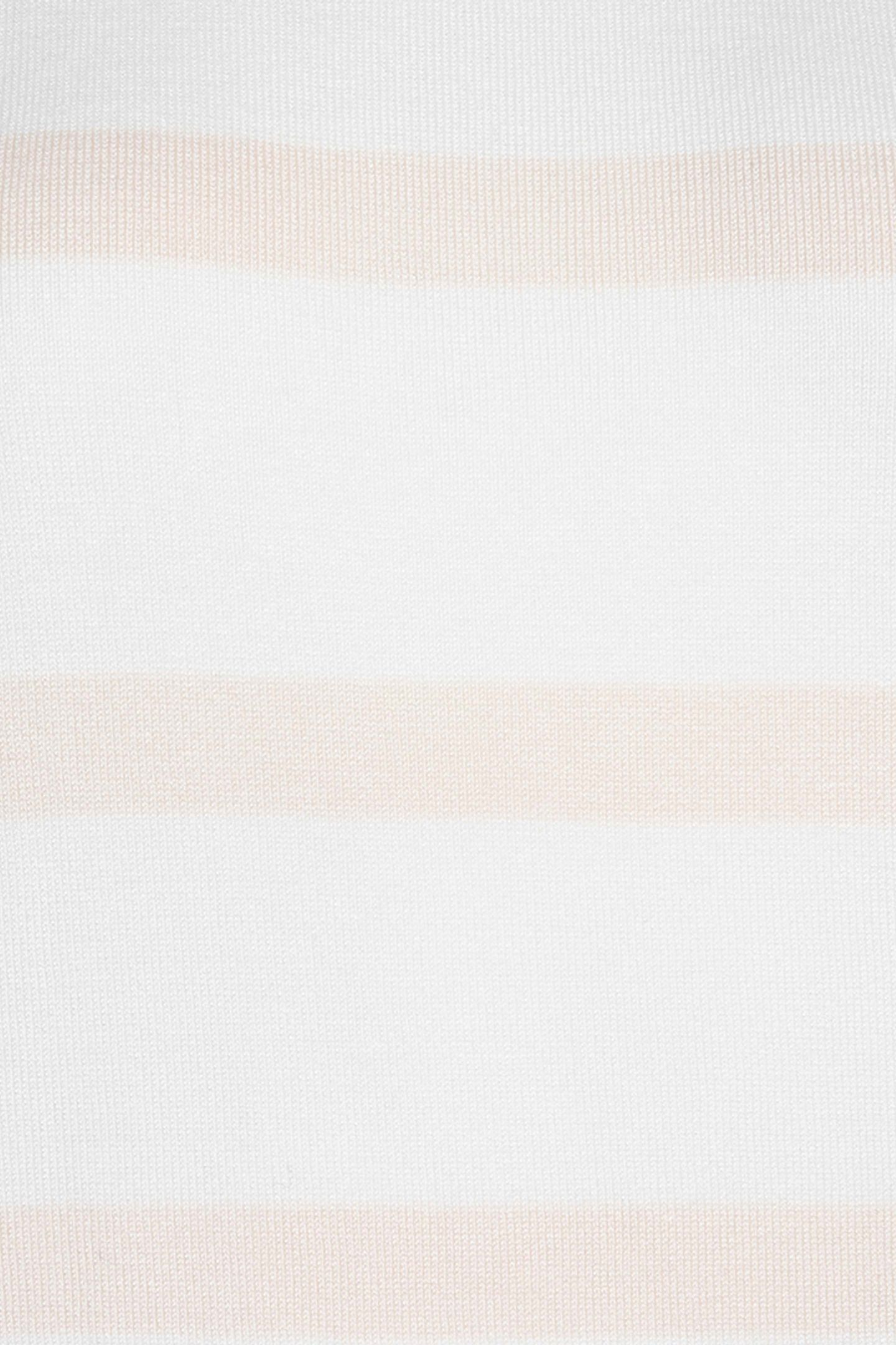 TOP SLV/LSS STRIPES OFF WHITE / SAND 7