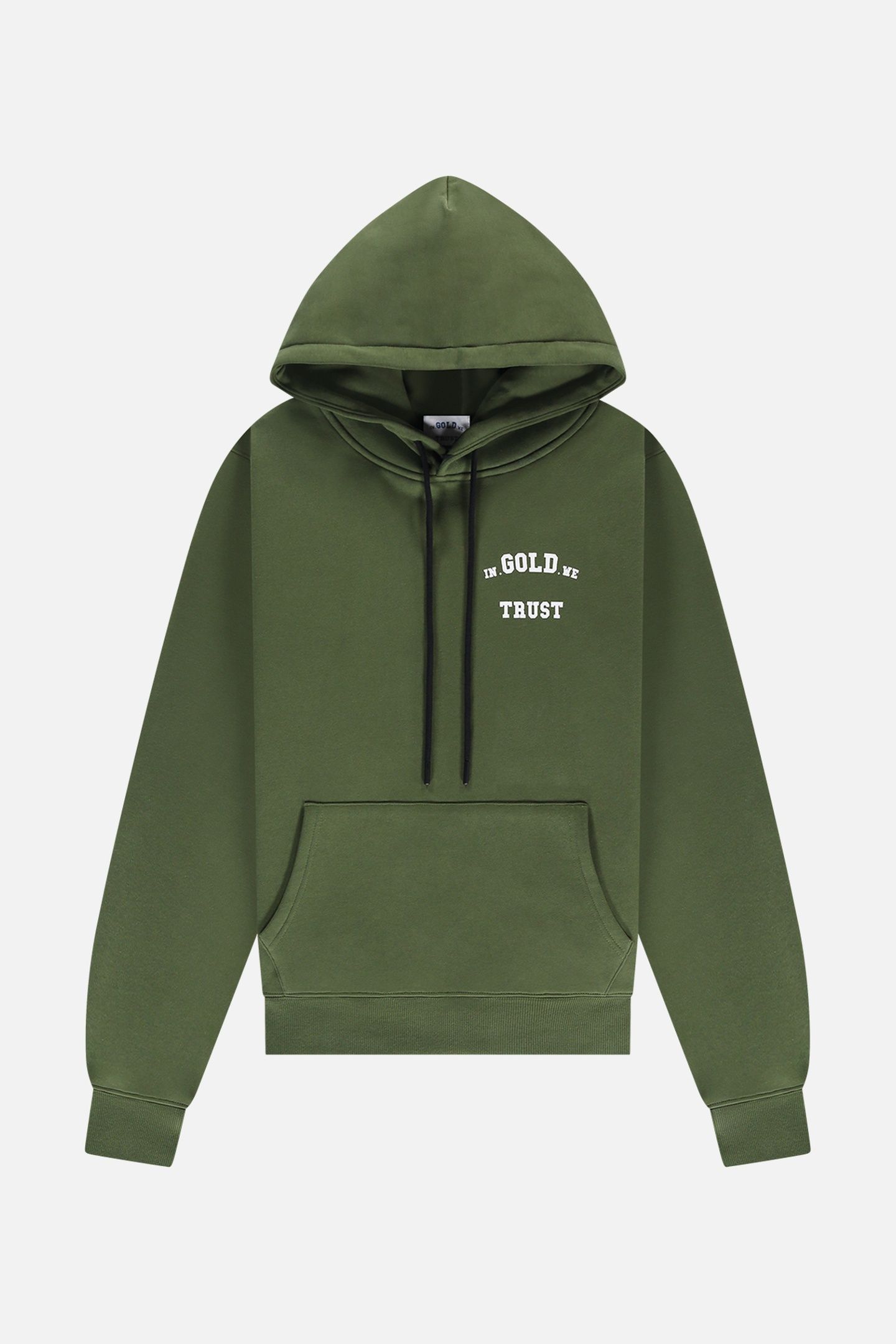 THE OUT HOODIE DARK GREEN 1