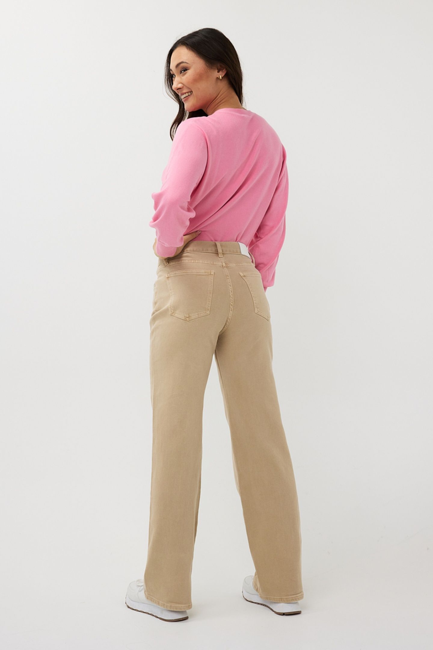 CARDIGAN BATWING BASIC KNIT ROSE 4
