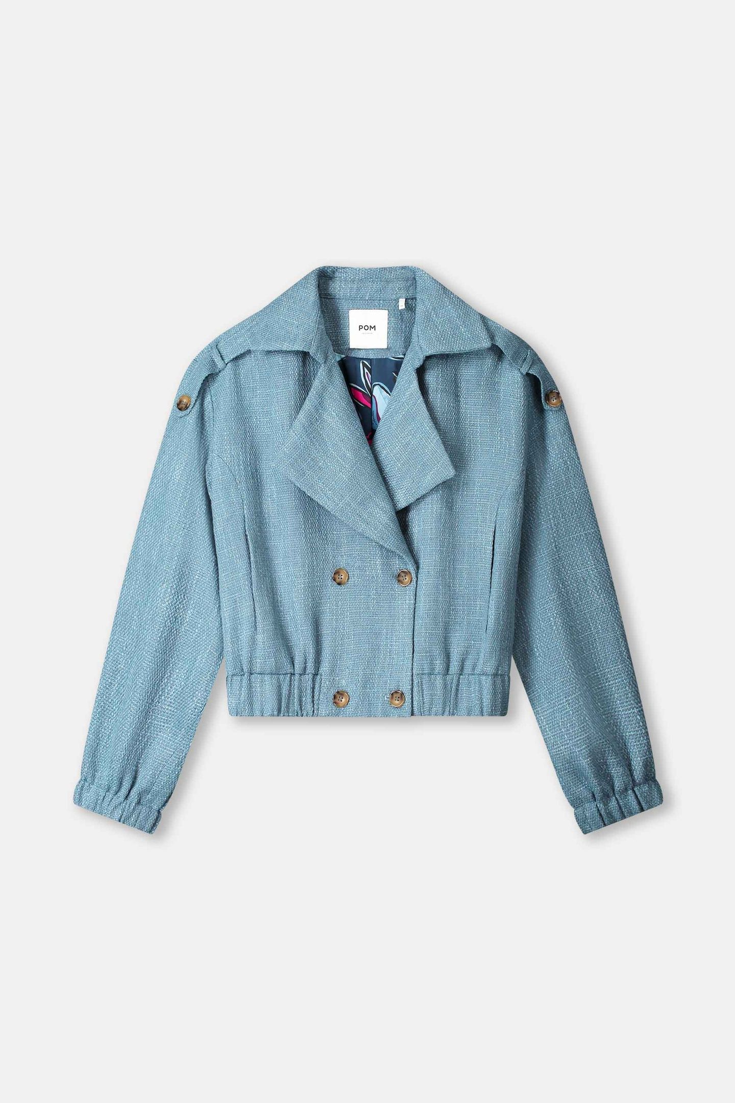 JACKET - BOUCLÉ DAWN BLUE 4