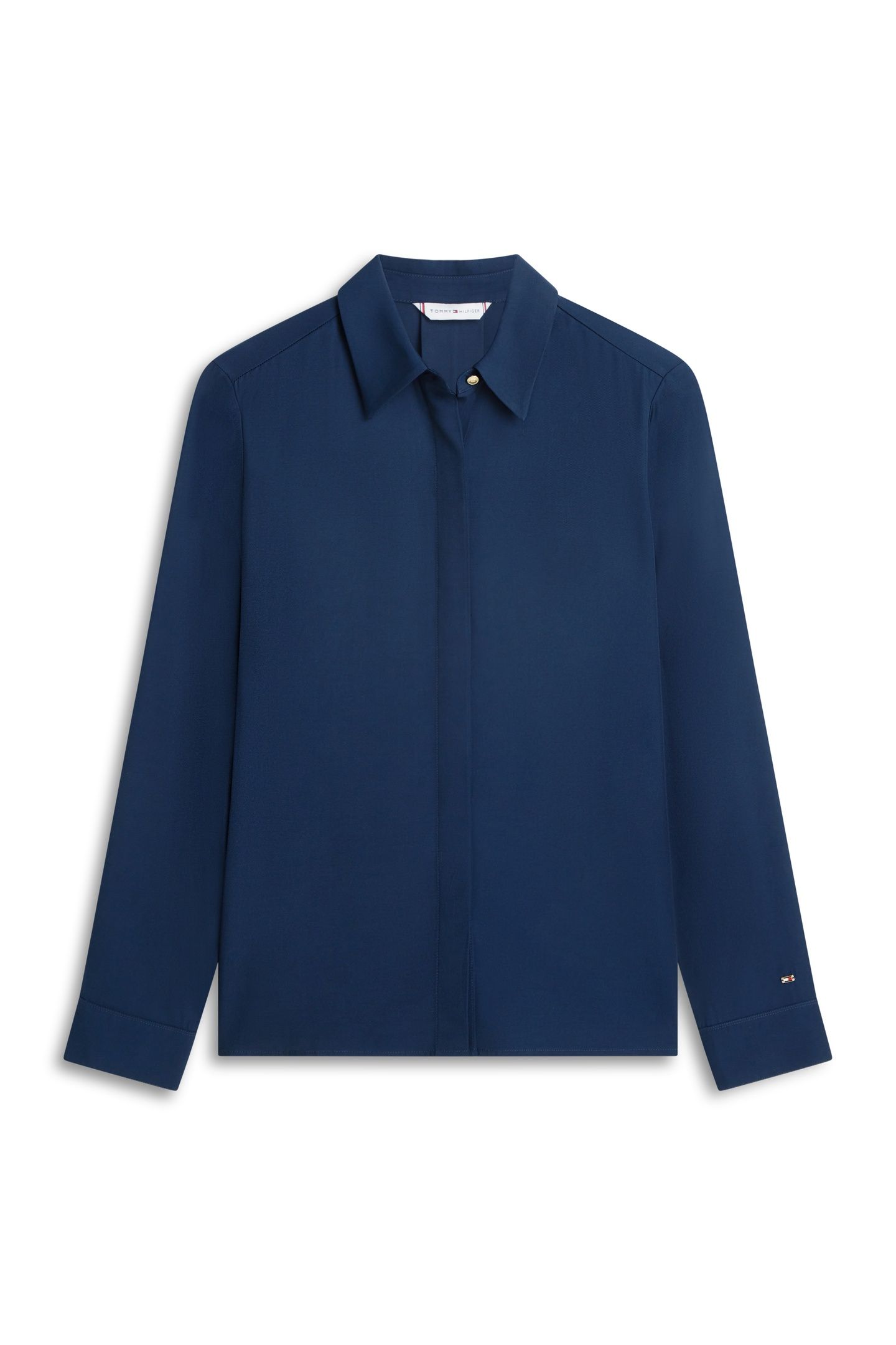 VIS TWILL BUTTON UP DARK NIGHT NAVY 4