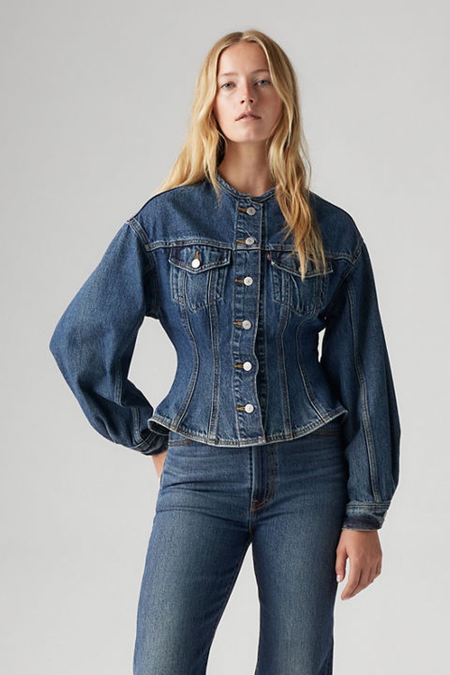 SCULPTED TRUCKER JACKET 1