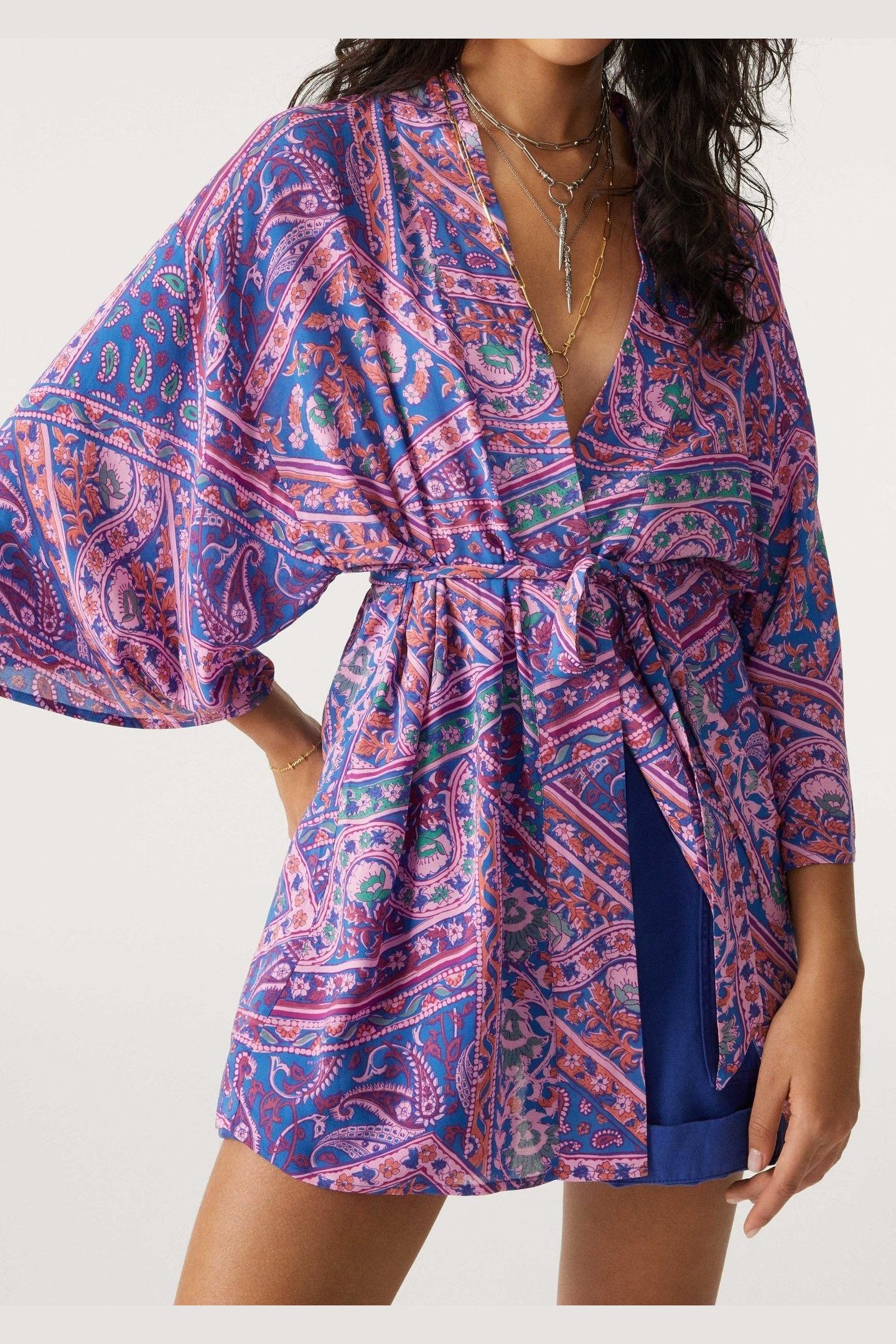 KIMONO FALSE BLEU 1
