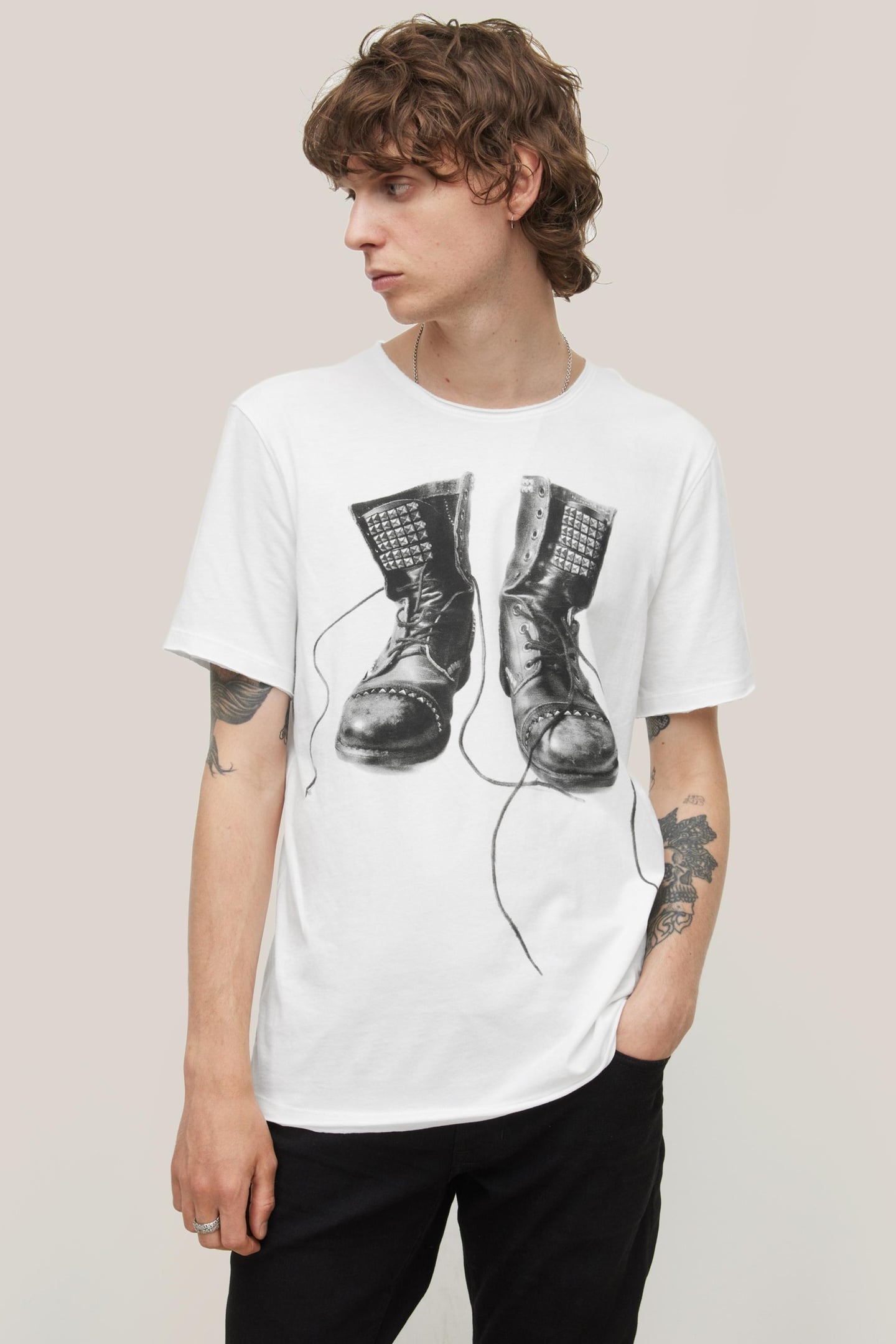 SS RAW EDGE TEE VINTAGE W SALT 1