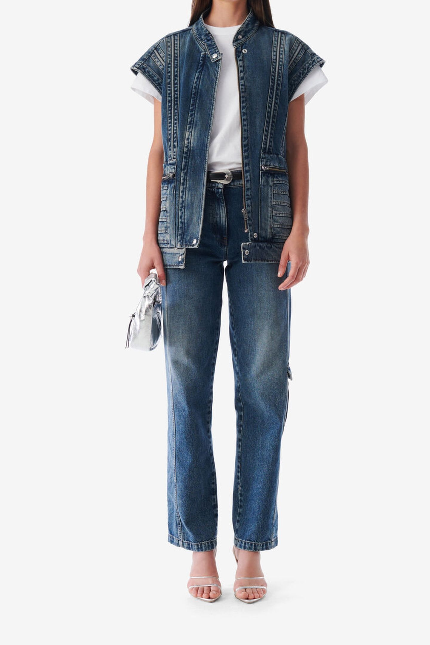 ODILAE JACKET AUTHENTIC BLUE DENIM 1