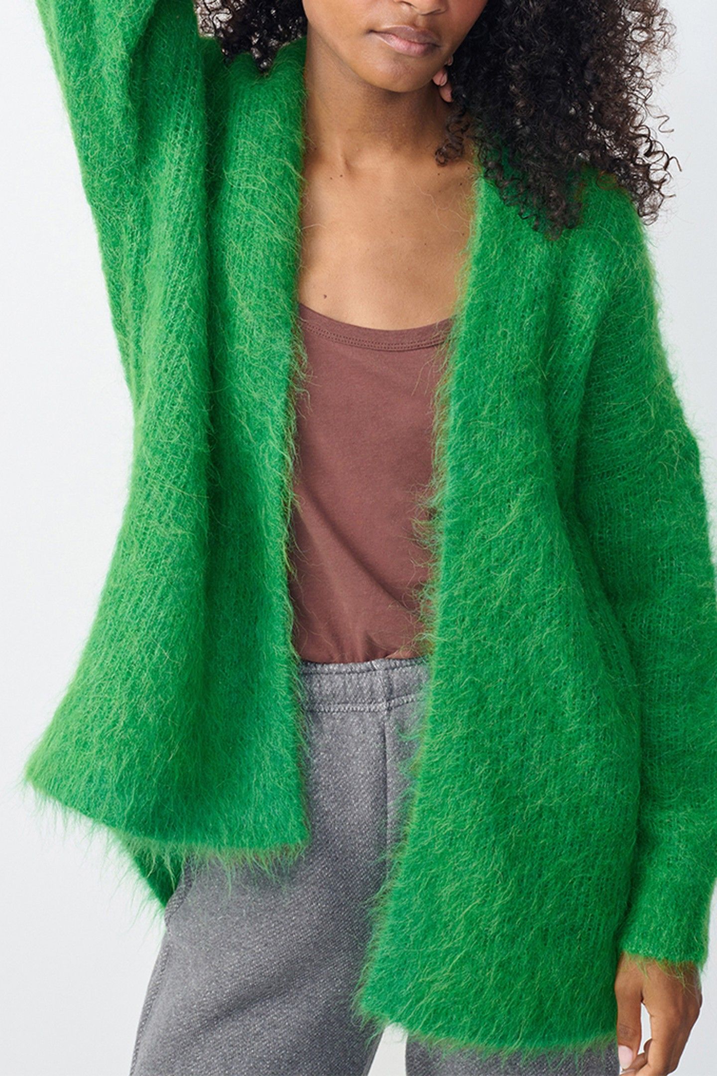 BYMI CARDIGAN TREFLE CHINE 1