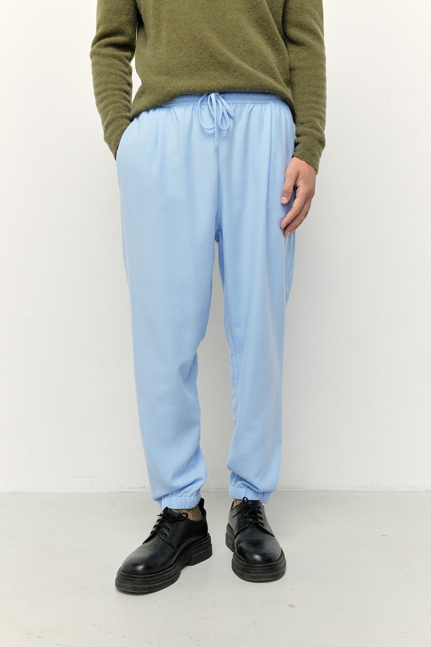 DAKOTA PANT BLEU CIEL CHINE 1