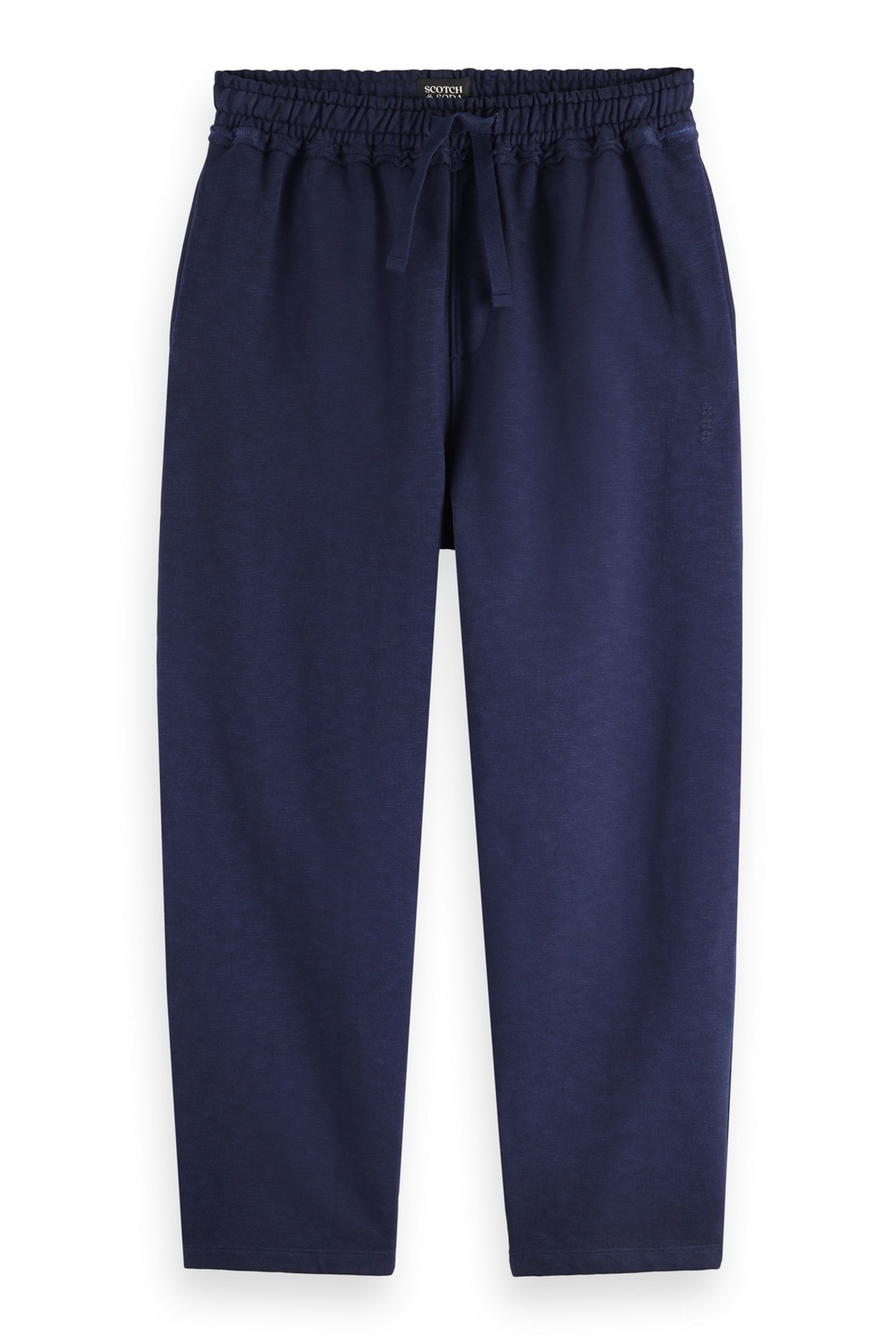 3 CROSSES GARMENT DYE SWEATPANTS PEACOAT 1