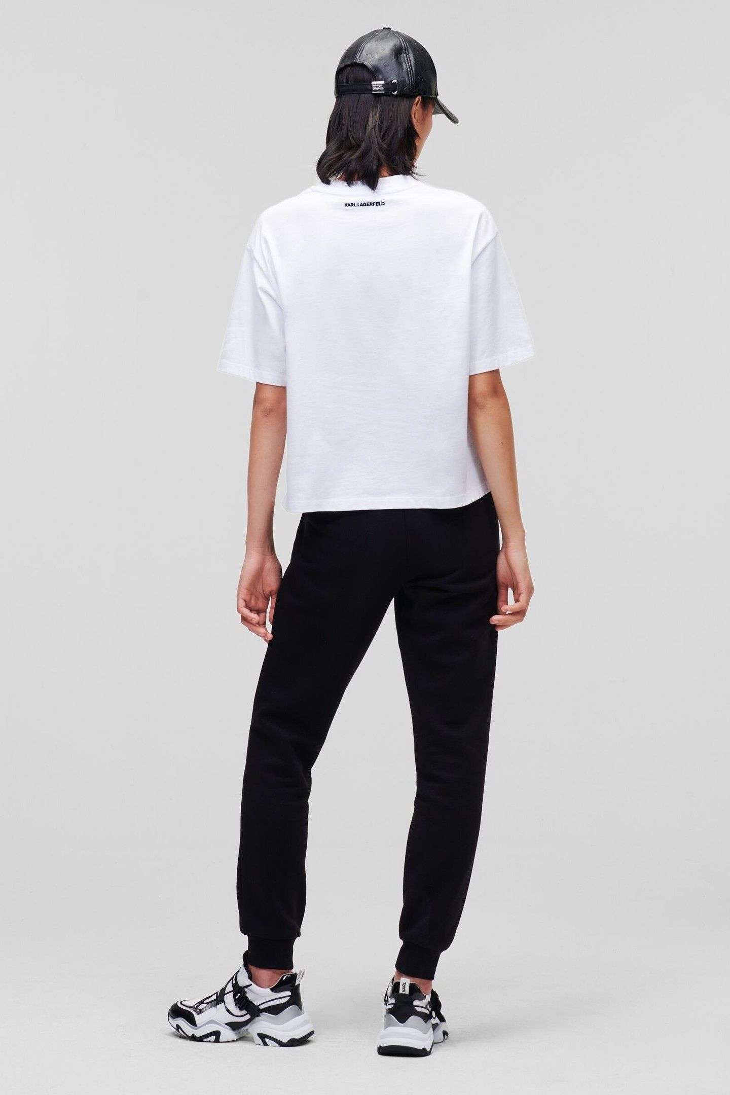 KARL SIGNATURE HEM T-SHIRT WHITE 2