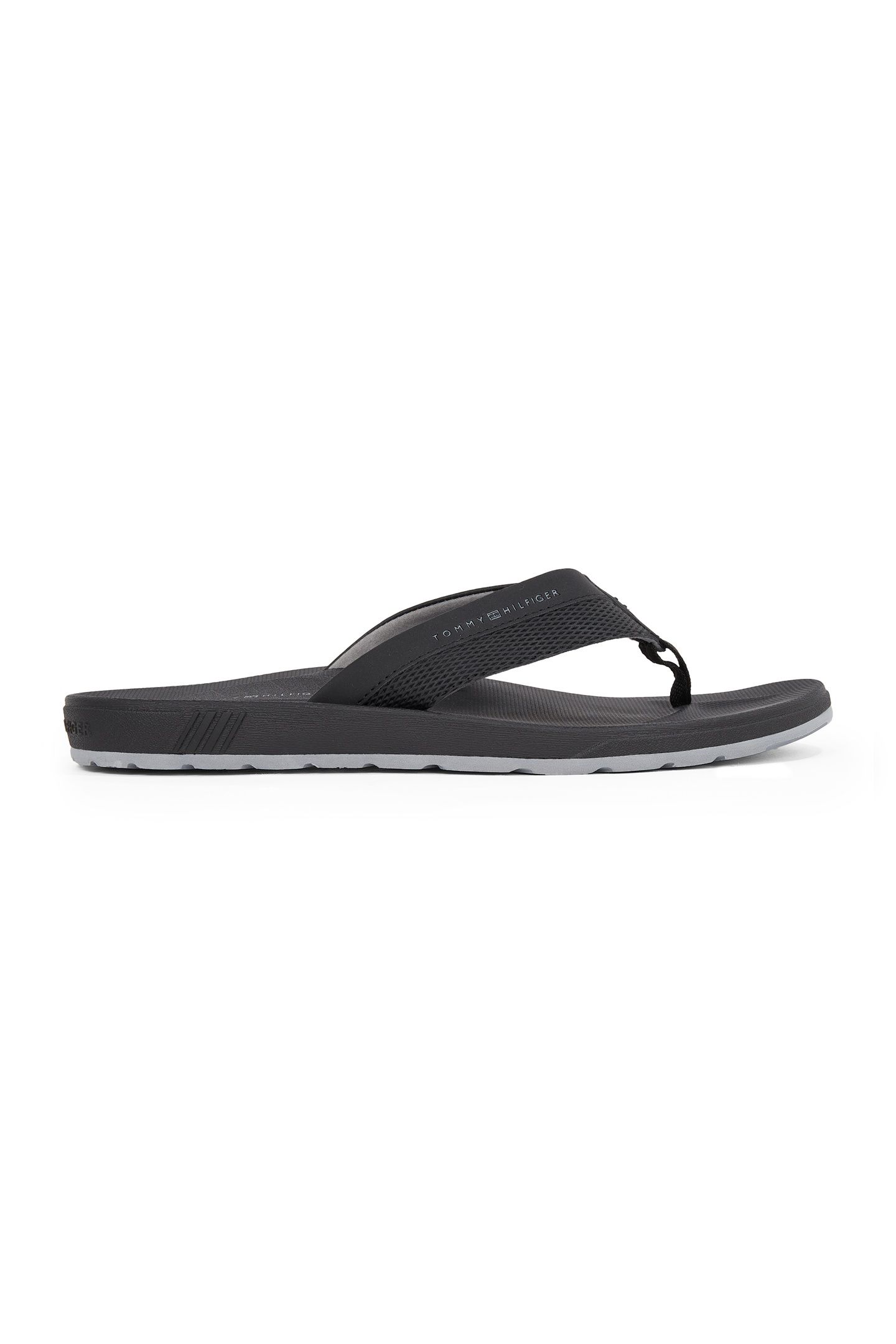 MOLDED HILFIGER BEACH FLIP FLOP BLACK 1