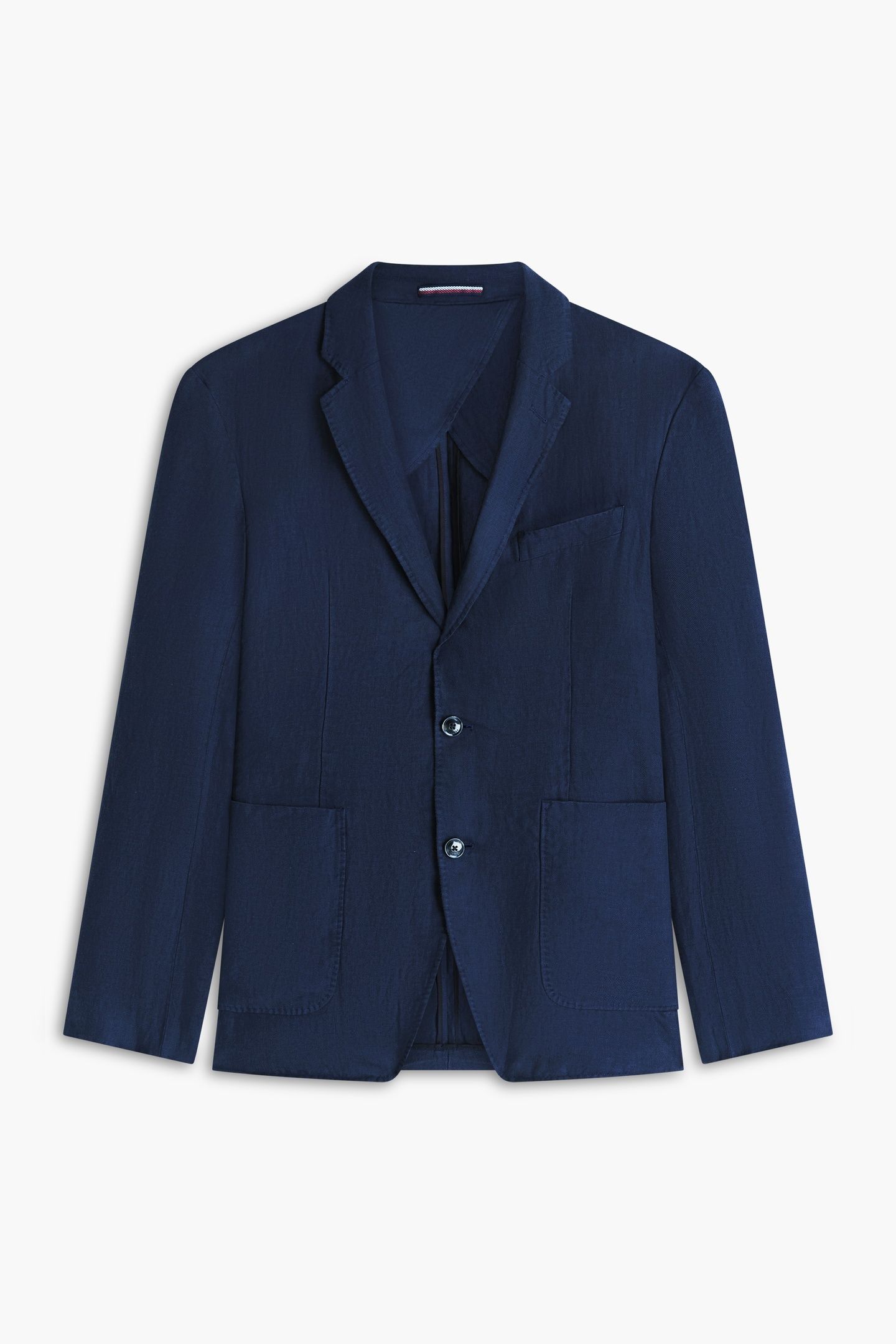 DC GMD LINEN BLAZER NAVY IRIS 4