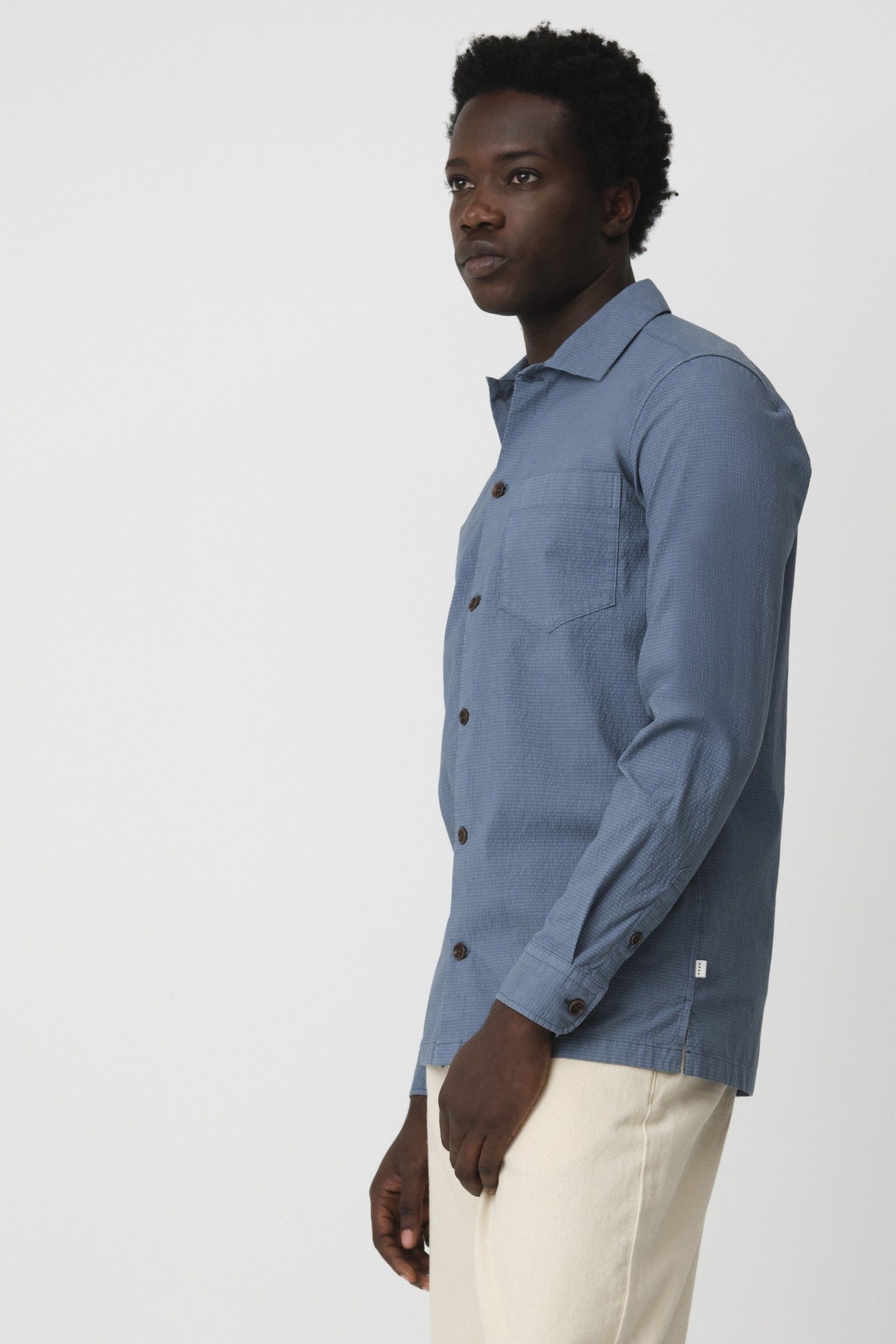 CASUAL SHIRT LM BLUE 4