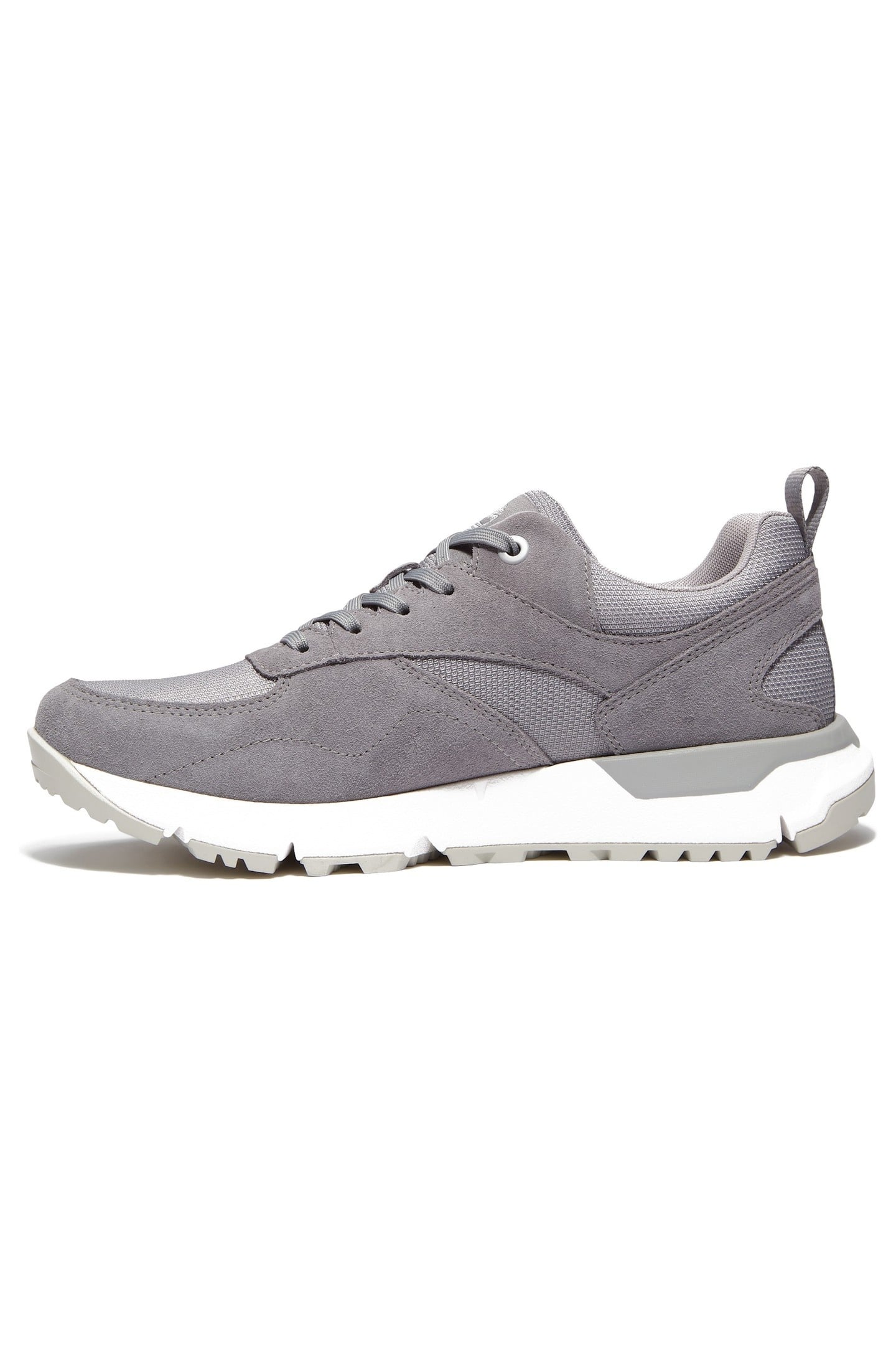 LOW LACE UP SNEAKER MD GRY MESH 2